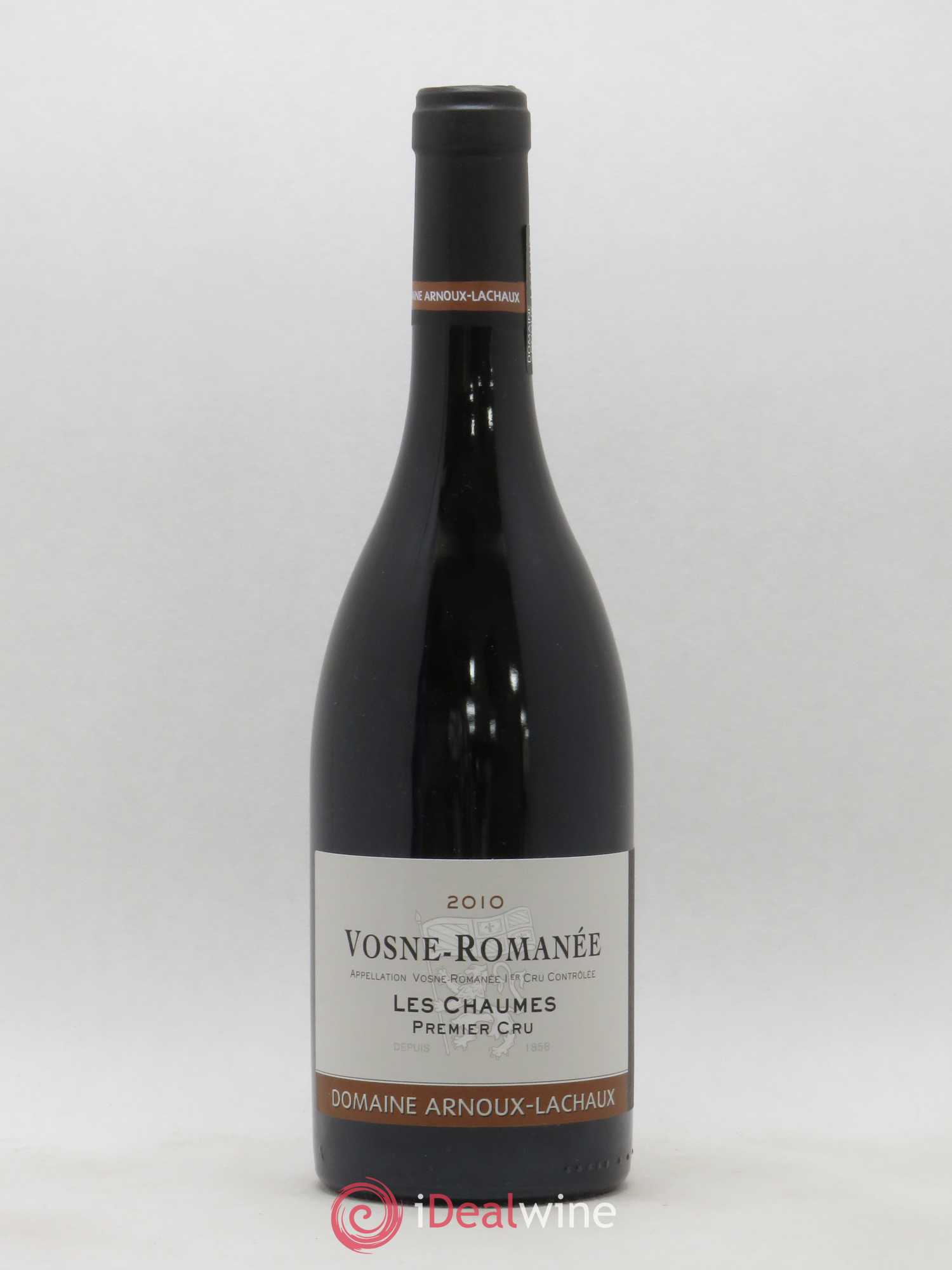 Vosne-Romanée 1er Cru Les Chaumes Arnoux-Lachaux (Domaine) 2010 - Lot de 1 bouteille - 0