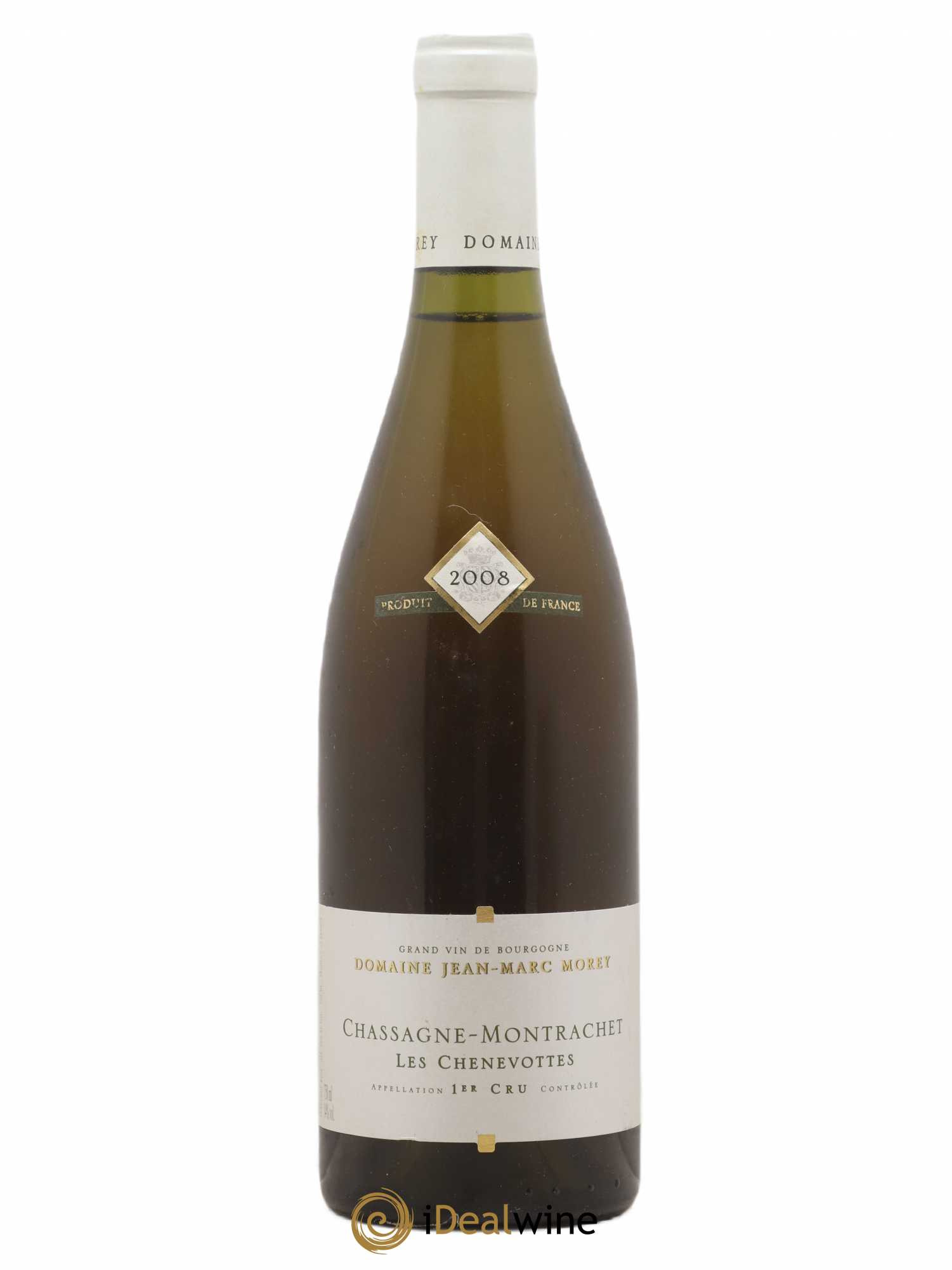Chassagne-Montrachet 1er Cru Chenevottes Jean Marc Morey 2008 - Posten von 1 Flasche - 0