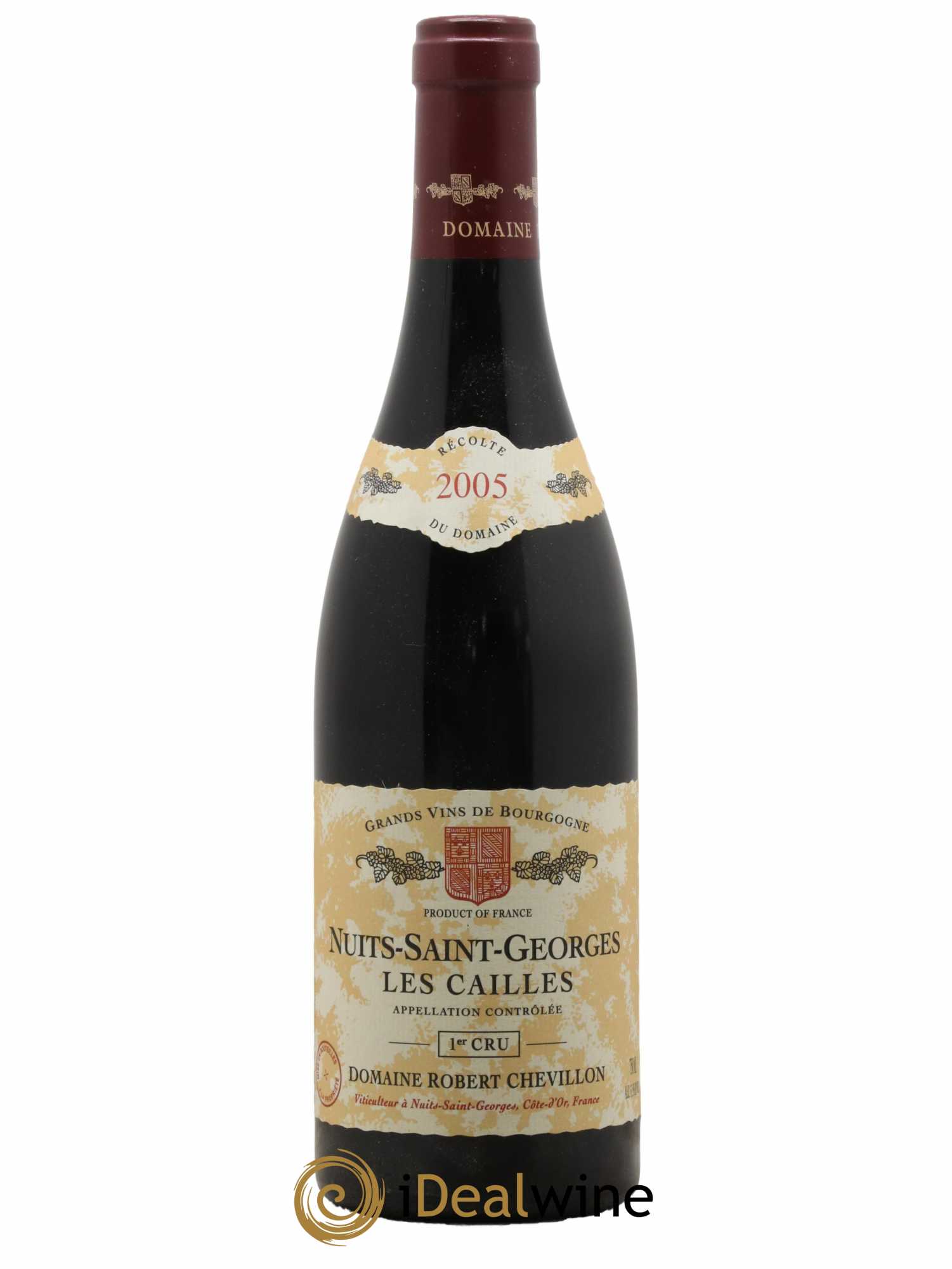 Nuits-Saint-Georges 1er Cru Les Cailles Robert Chevillon 2005 - Lot de 1 bouteille - 0