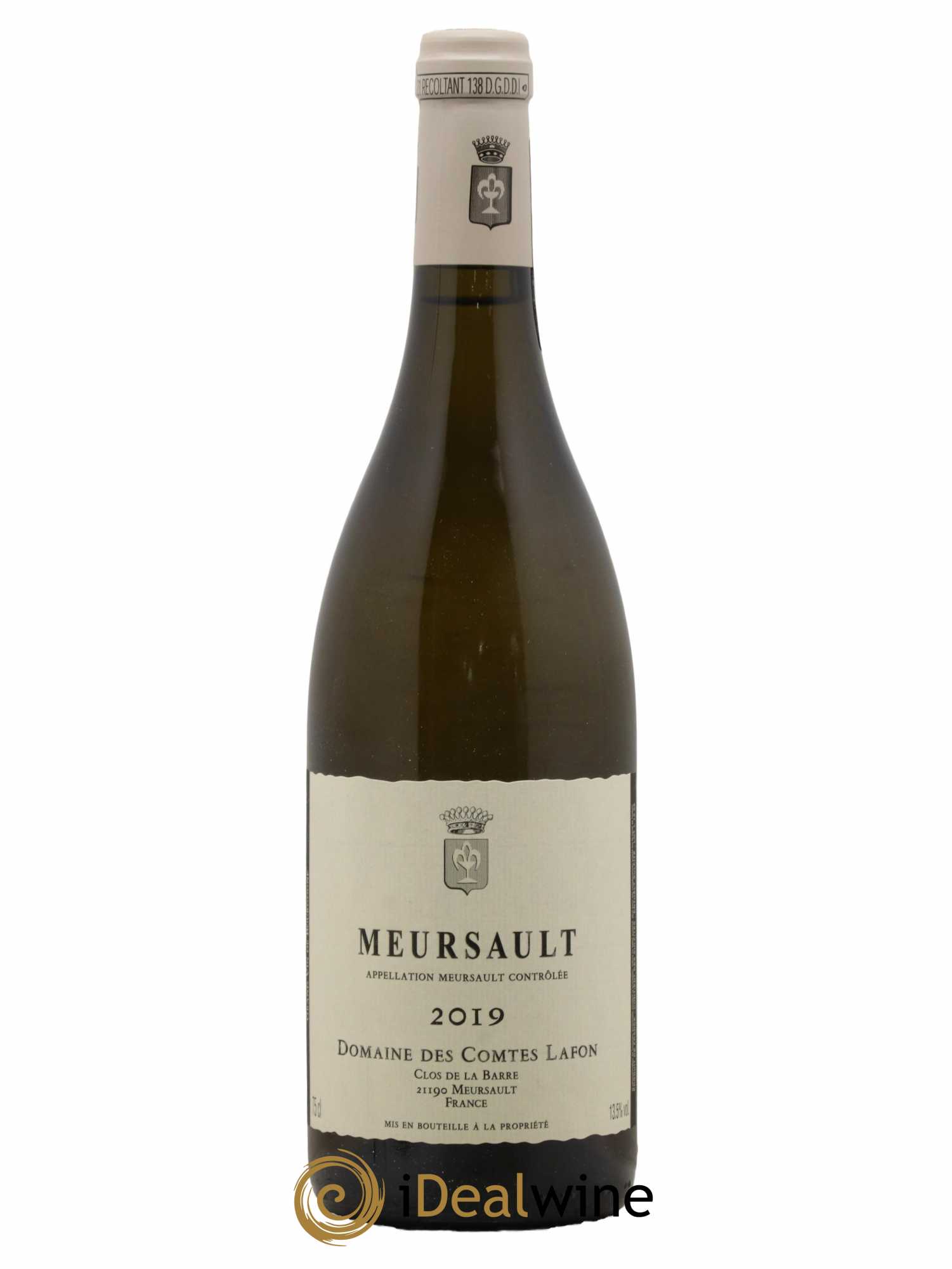 Meursault Comtes Lafon (Domaine des) 2019 - Lot de 1 bouteille - 0