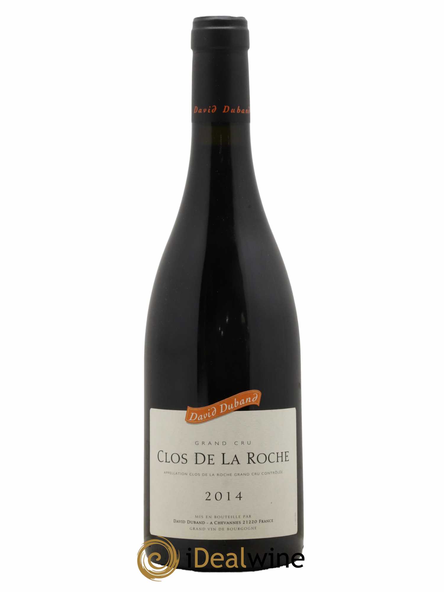 Clos de la Roche Grand Cru David Duband (Domaine) 2014 - Lot de 1 bouteille - 0