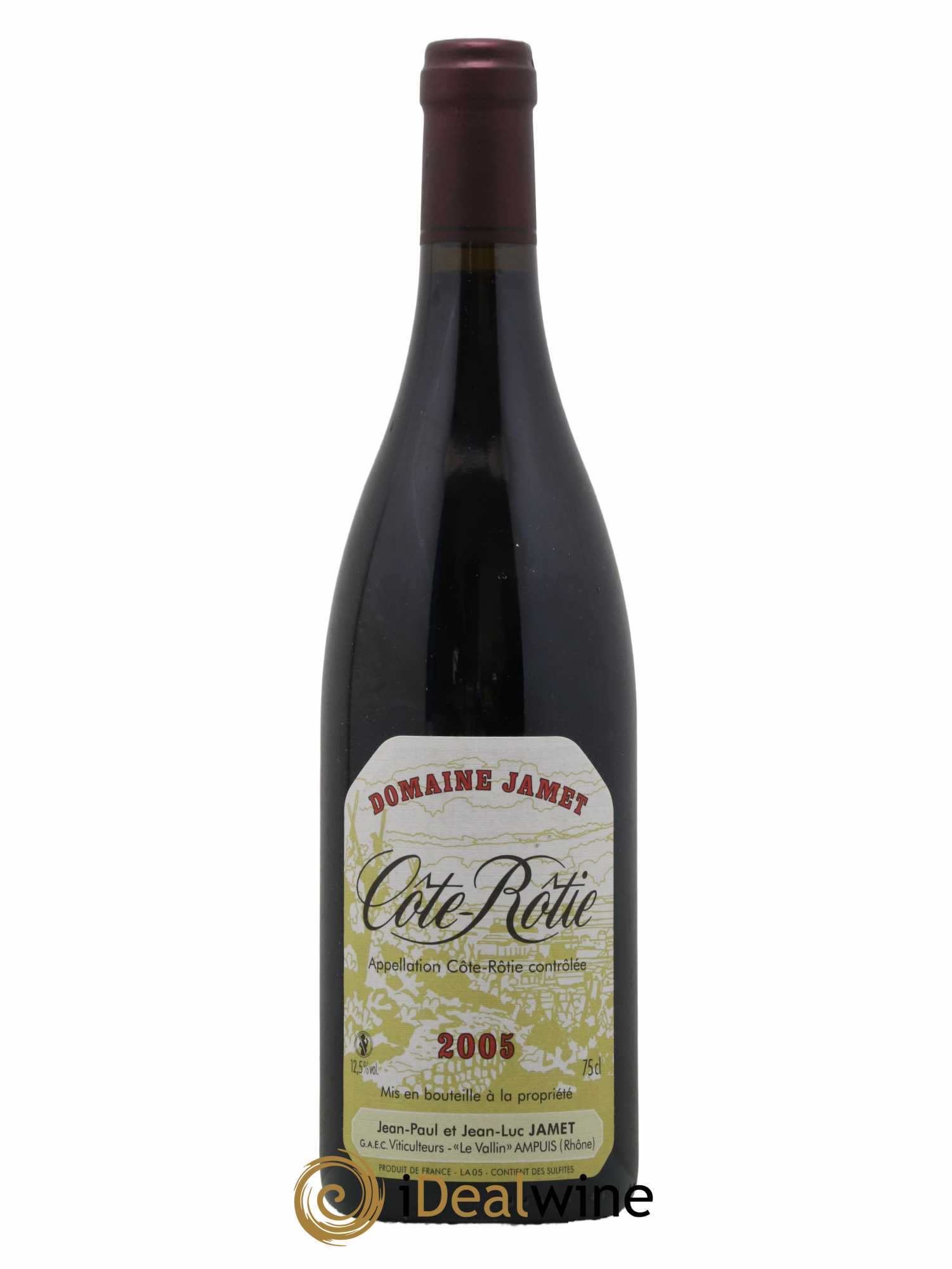 Côte-Rôtie Jamet (Domaine) 2005 - Lot de 1 bouteille - 0