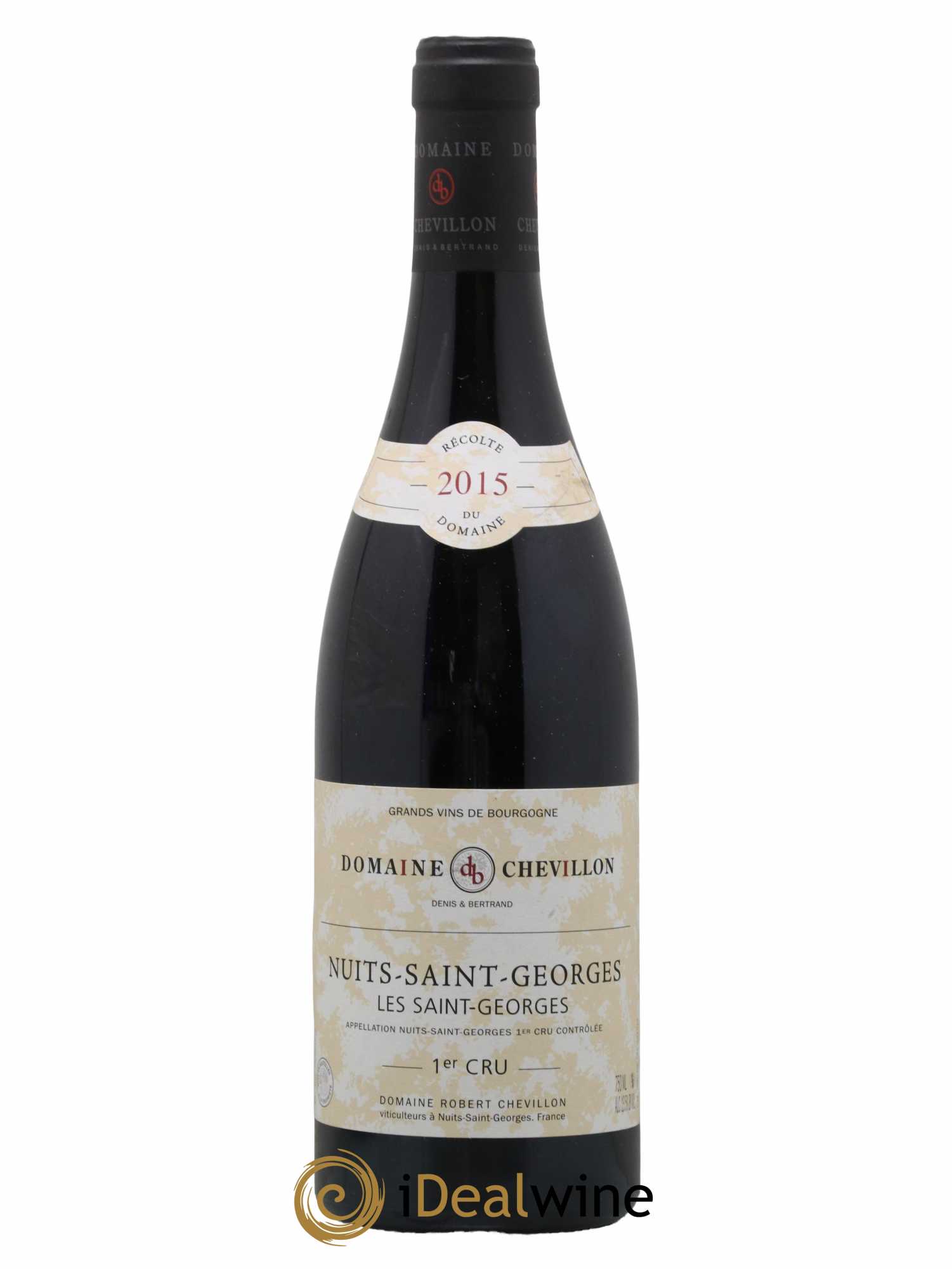 Nuits-Saint-Georges 1er Cru Les Saint Georges Robert Chevillon 2015 - Lot de 1 bouteille - 0
