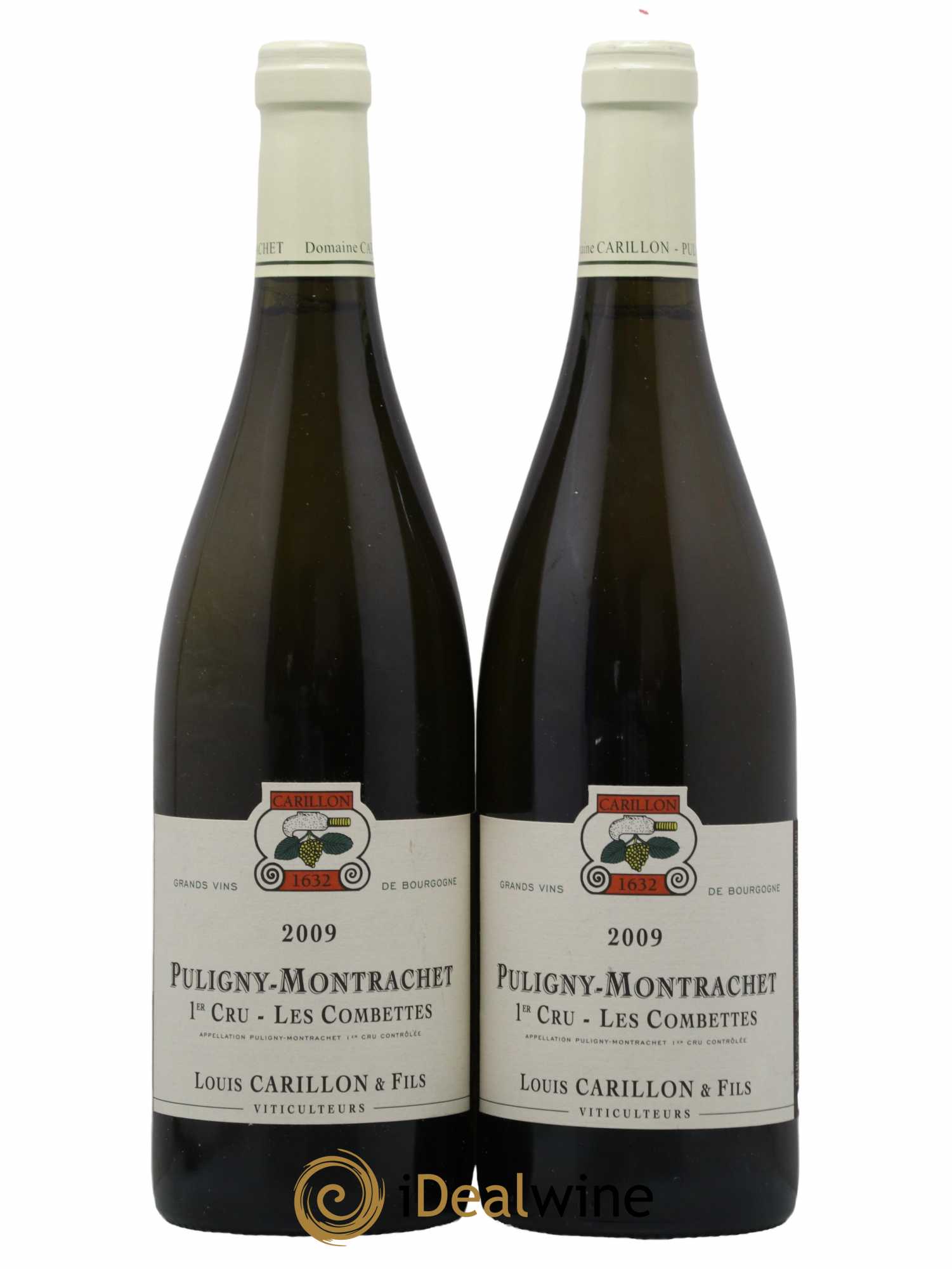 Puligny-Montrachet 1er Cru Les Combettes Louis Carillon & Fils 2009 - Lot de 2 bouteilles - 0