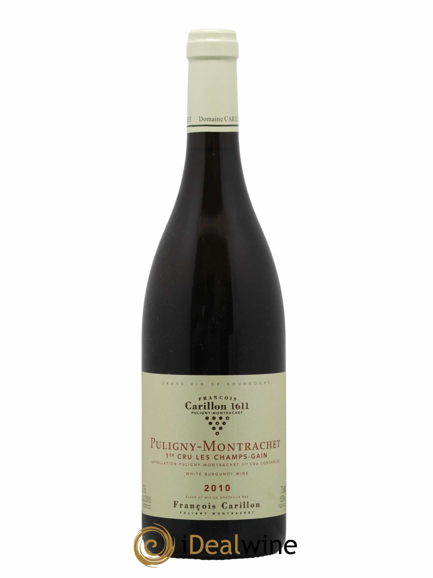 Puligny-Montrachet 1er Cru Champ-Gain François Carillon 2010 - Lot de 1 bouteille - 0