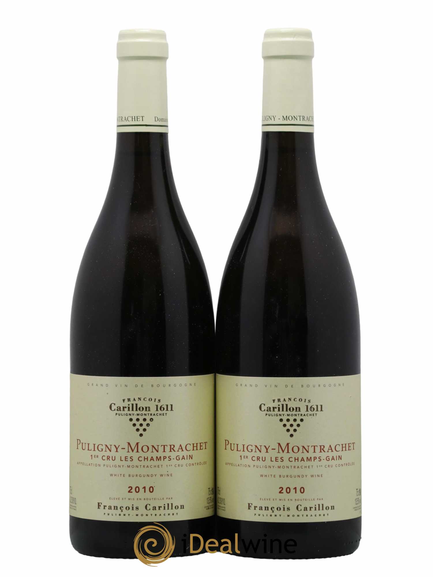 Puligny-Montrachet 1er Cru Champ-Gain François Carillon 2010 - Lot de 2 bouteilles - 0