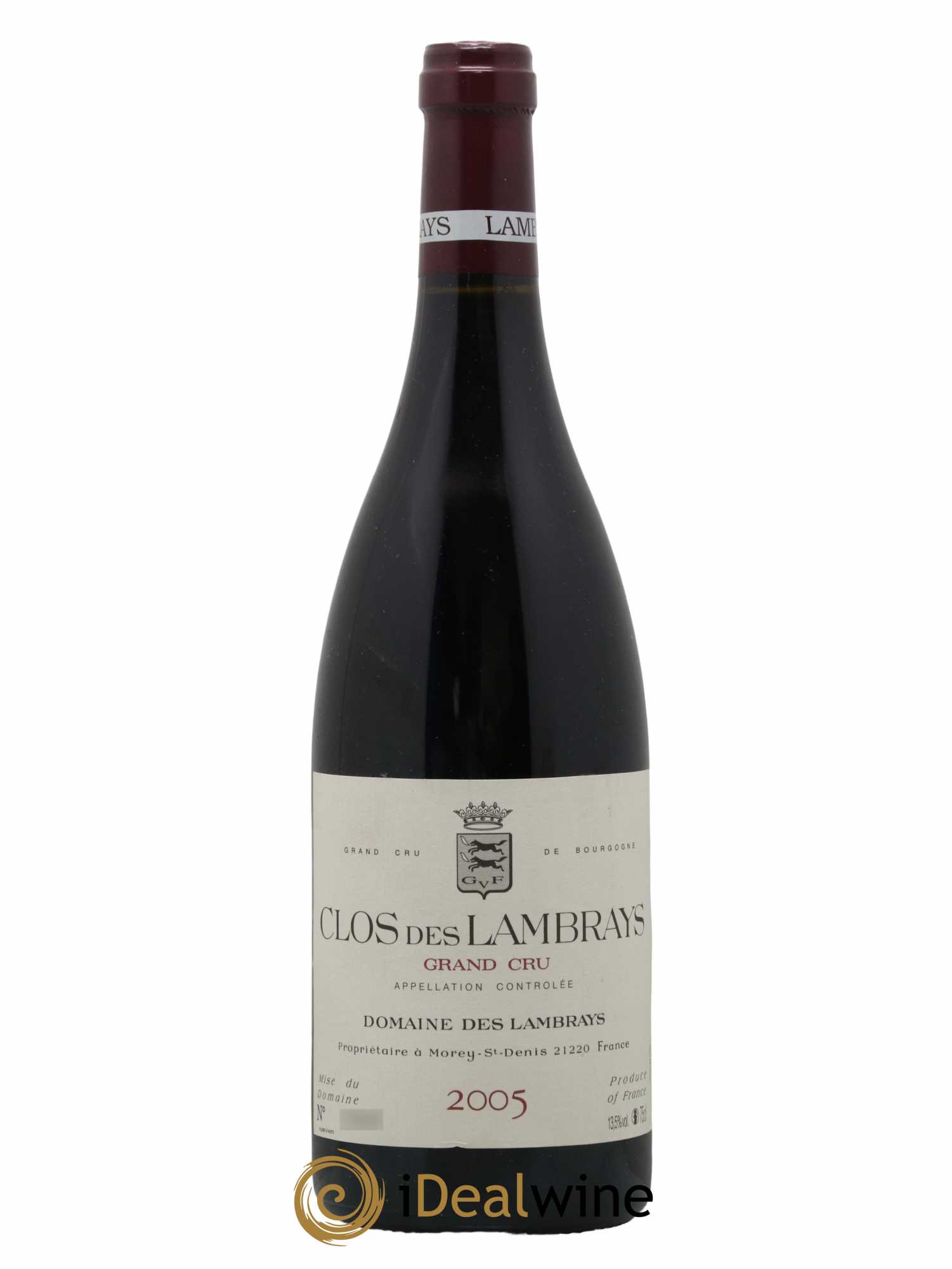 Clos des Lambrays Grand Cru Domaine des Lambrays 2005 - Lot de 1 bouteille - 0
