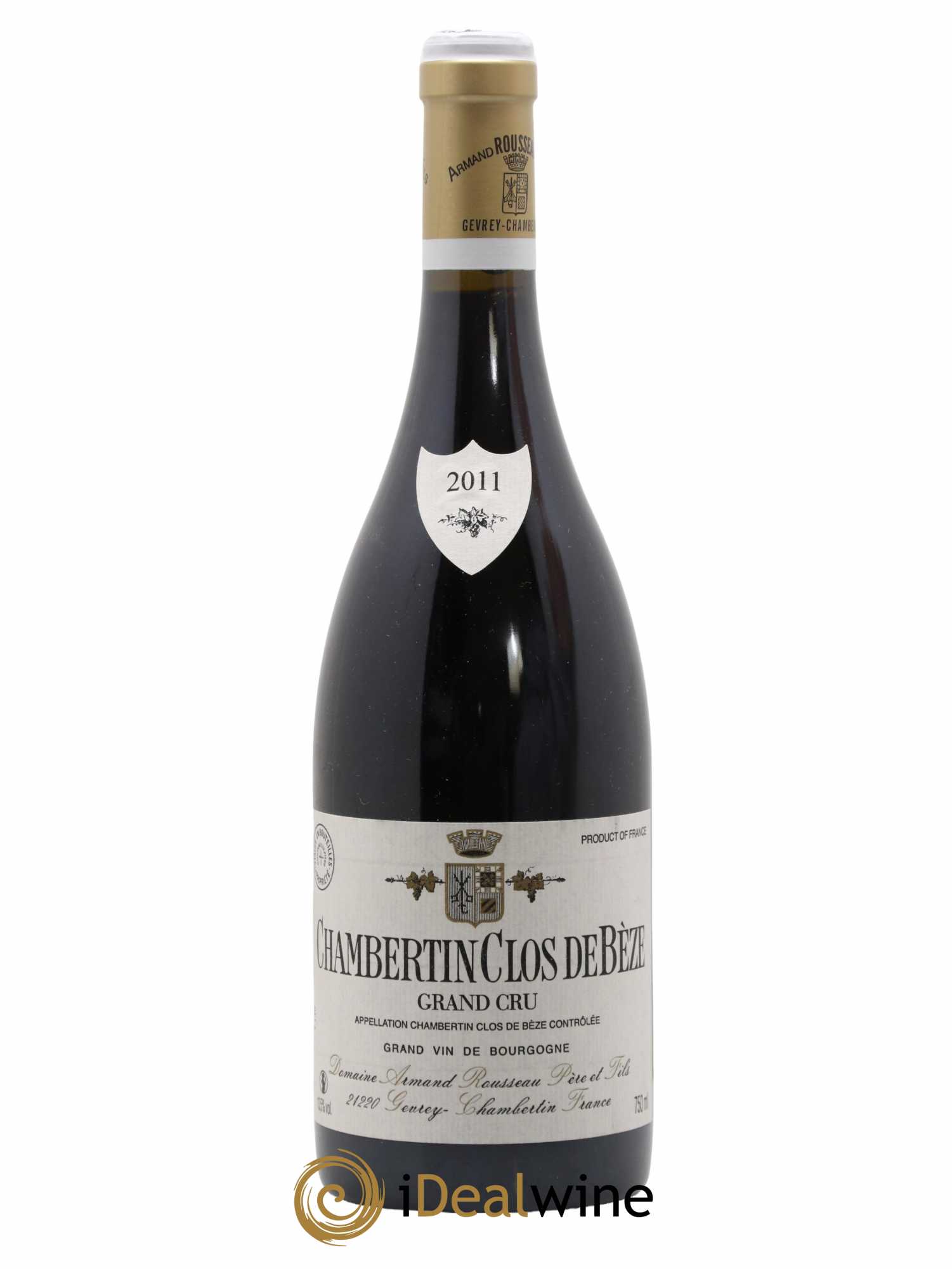 Chambertin Clos de Bèze Grand Cru Armand Rousseau (Domaine) 2011 - Lot de 1 bouteille - 0