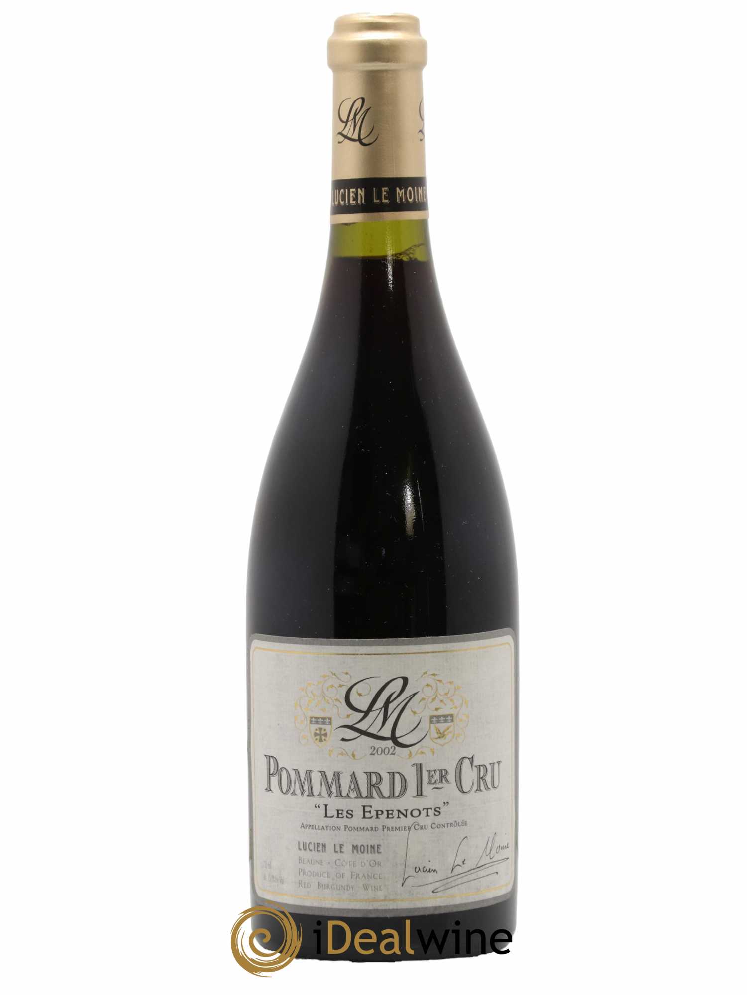 Pommard 1er Cru Les Epenots Lucien Le Moine 2002 - Lot de 1 bouteille - 0
