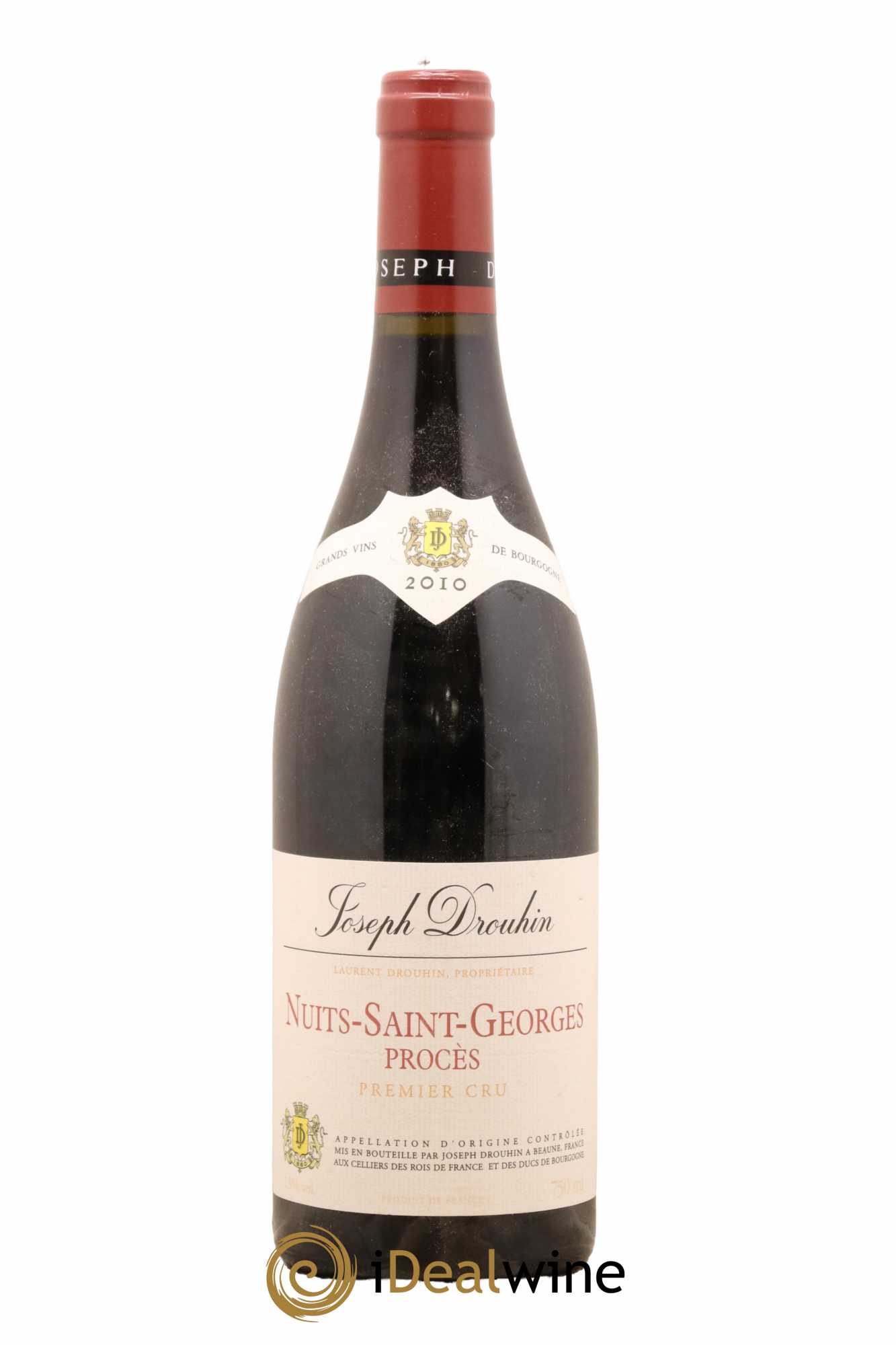 Nuits-Saint-Georges 1er Cru Procès Maison Joseph Drouhin 2010 - Lot de 1 bouteille - 0
