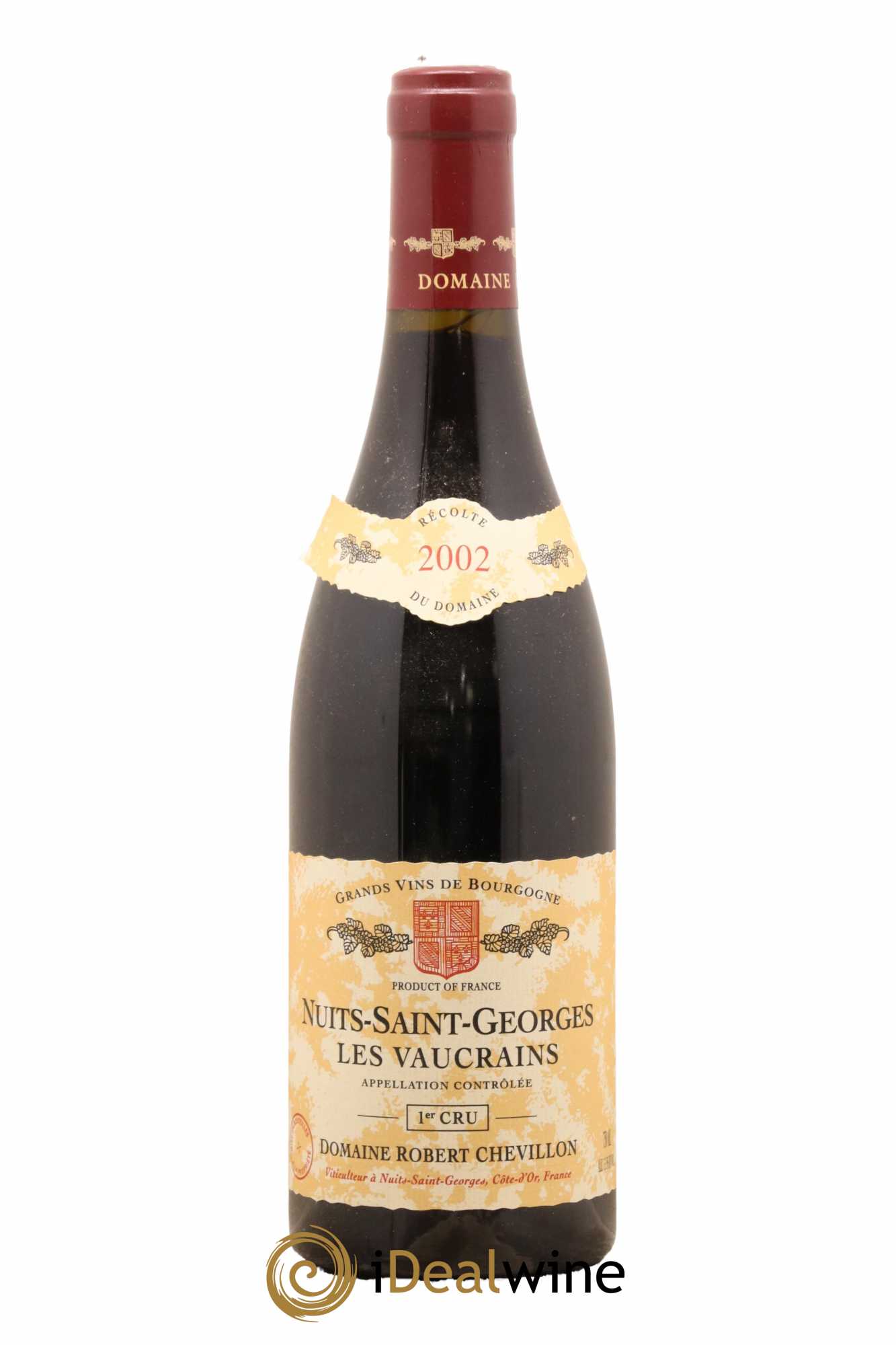 Nuits-Saint-Georges 1er Cru Les Vaucrains Robert Chevillon 2002 - Lot de 1 bouteille - 0