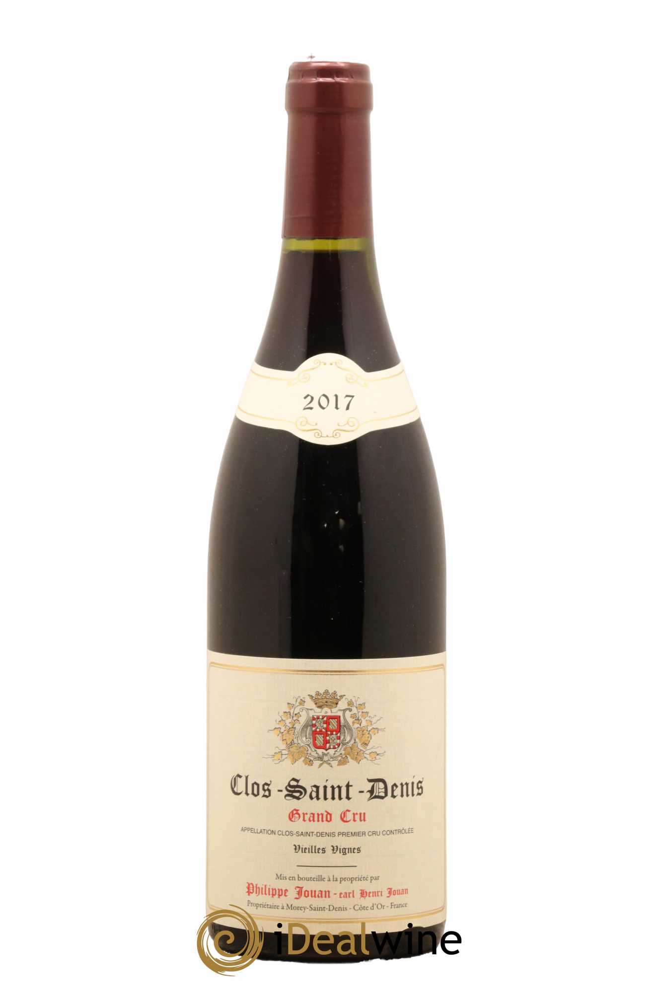 Clos Saint-Denis Grand Cru Vieilles Vignes Domaine Philippe Jouan 2017 - Lot de 1 bouteille - 0