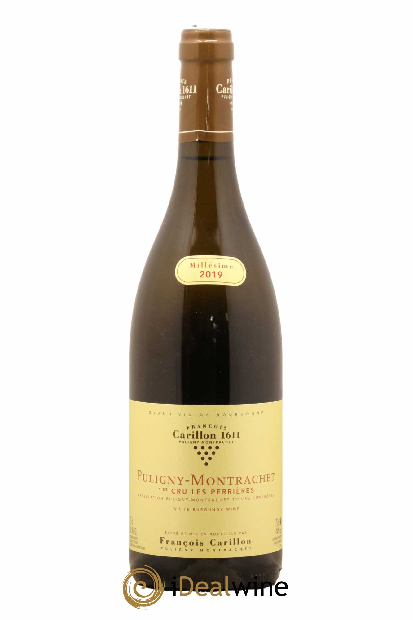 Puligny-Montrachet 1er Cru Les Perrières François Carillon 2019 - Lot de 1 bouteille - 0