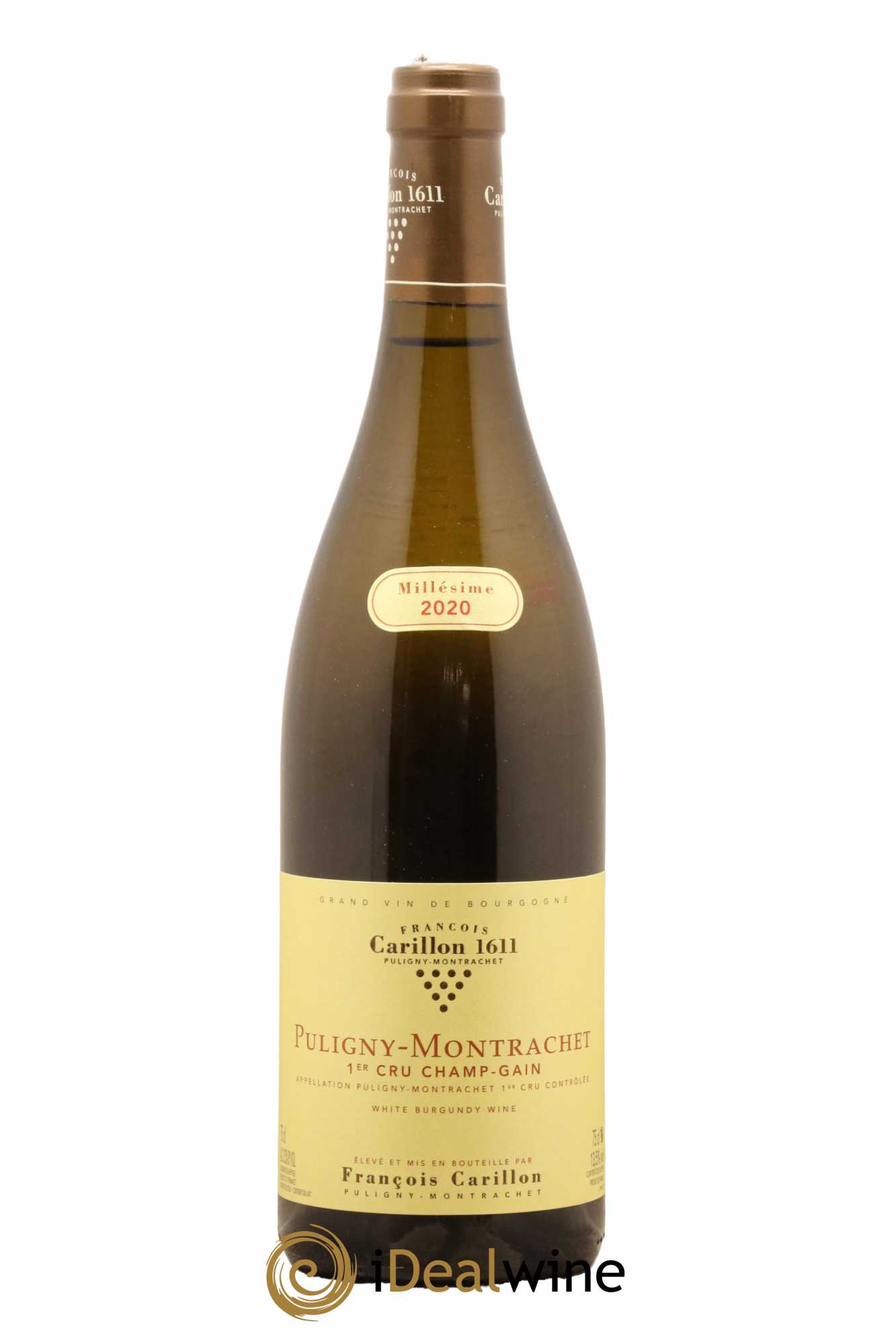 Puligny-Montrachet 1er Cru Champ-Gain François Carillon 2020 - Lot de 1 bouteille - 0
