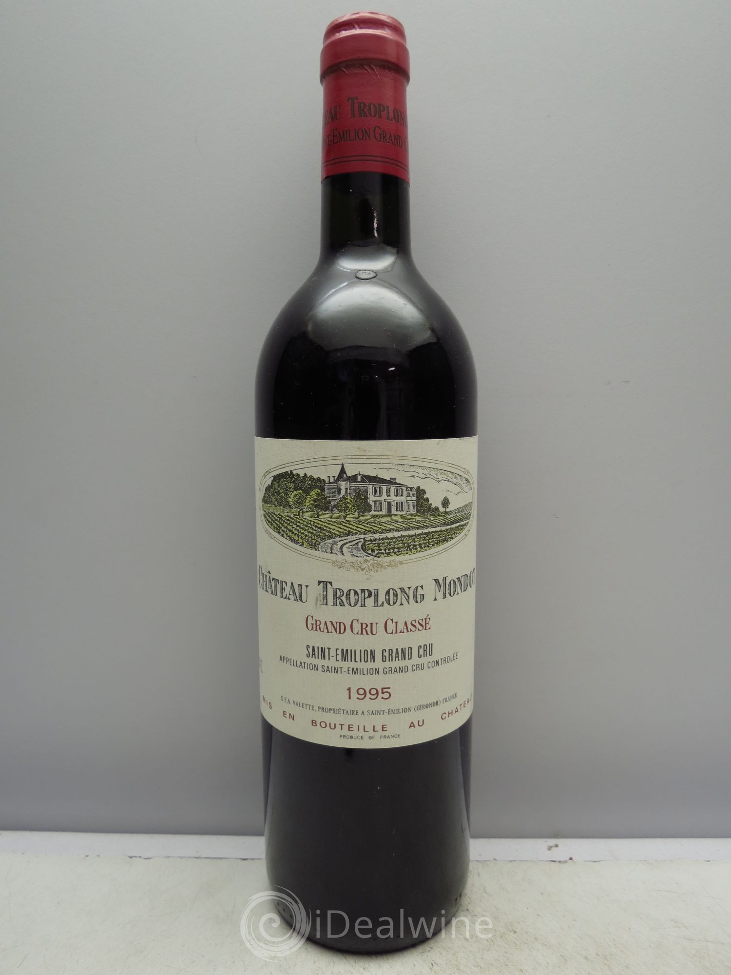 Château Troplong Mondot 1er Grand Cru Classé B 1995 - Lot de 1 bouteille - 0