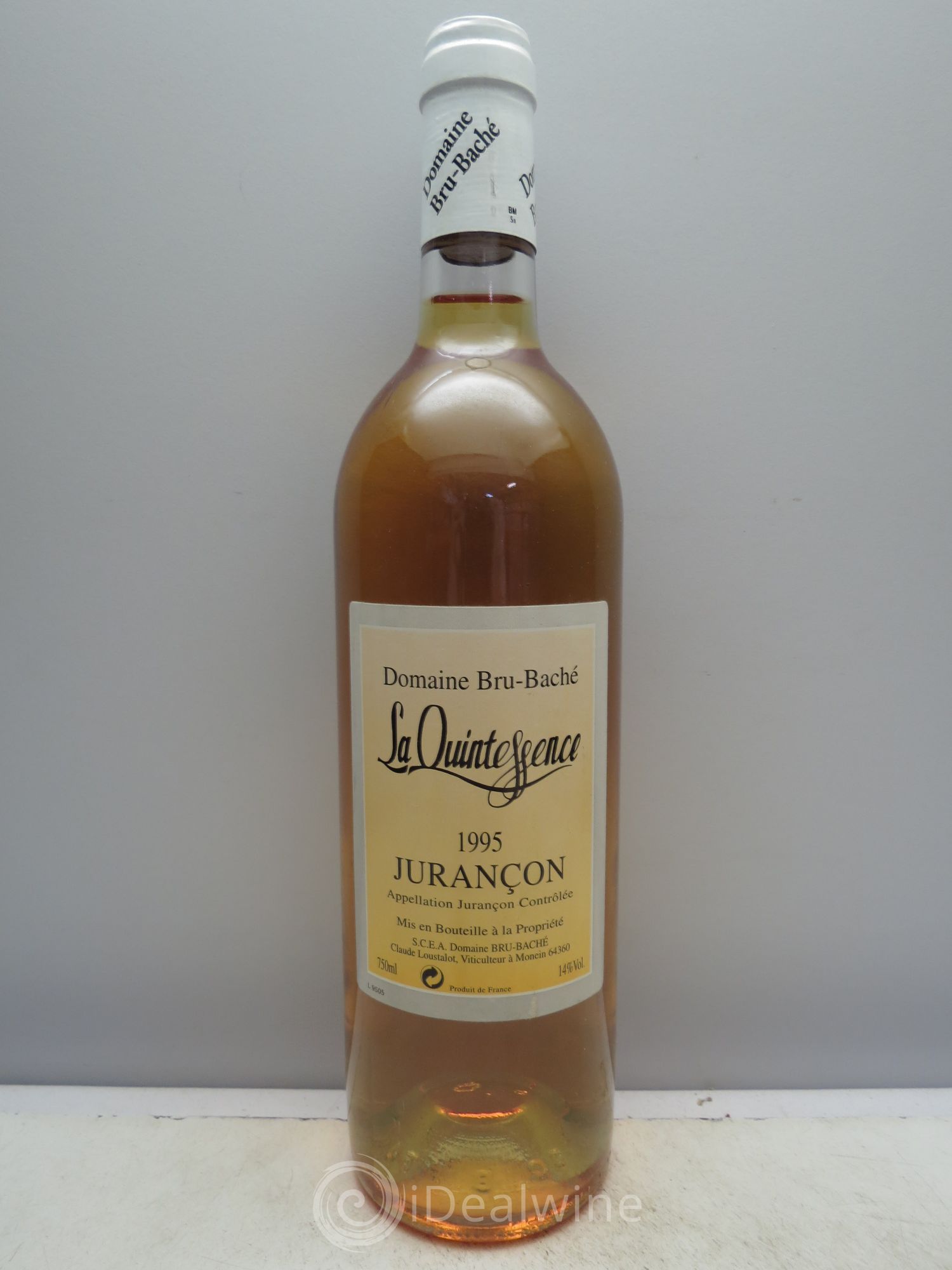 Jurançon Quintessence 1995 - Posten von 1 Flasche - 0
