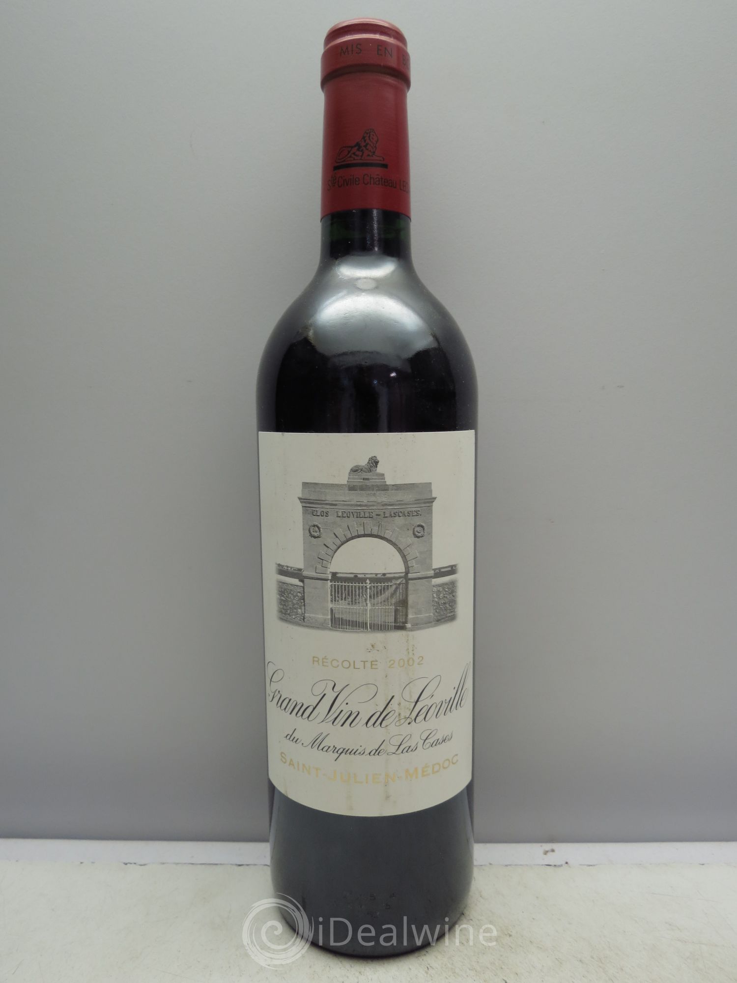 Château Léoville Las Cases 2ème Grand Cru Classé 2002 - Lot de 1 bouteille - 0