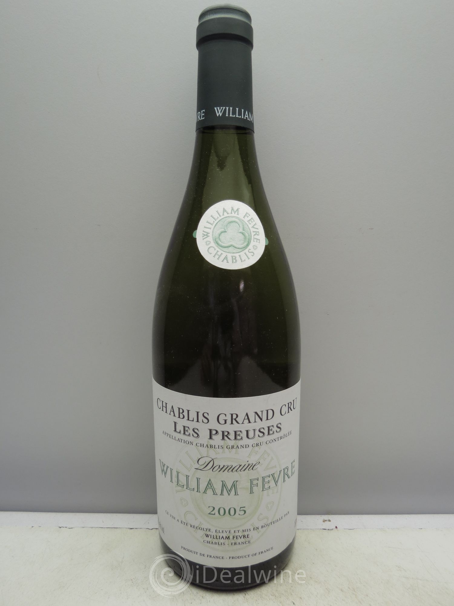 Chablis Grand Cru les Preuses William Fèvre 2005 - Lot de 1 bouteille - 0