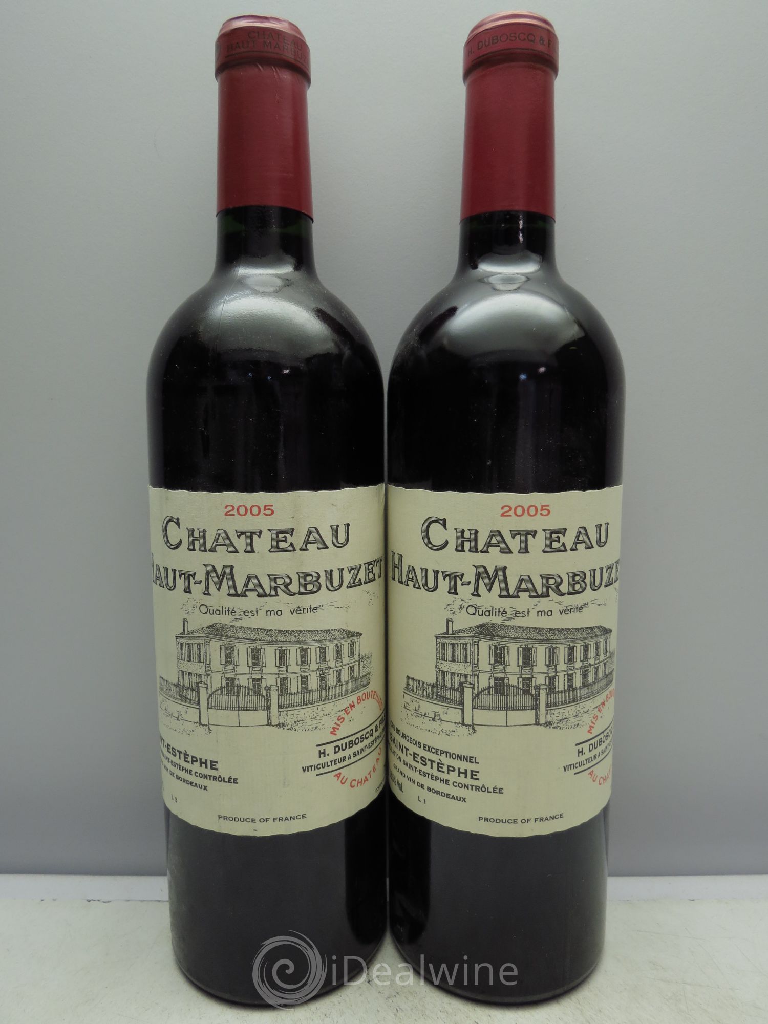 Château Haut Marbuzet 2005 - Lot de 2 bouteilles - 0