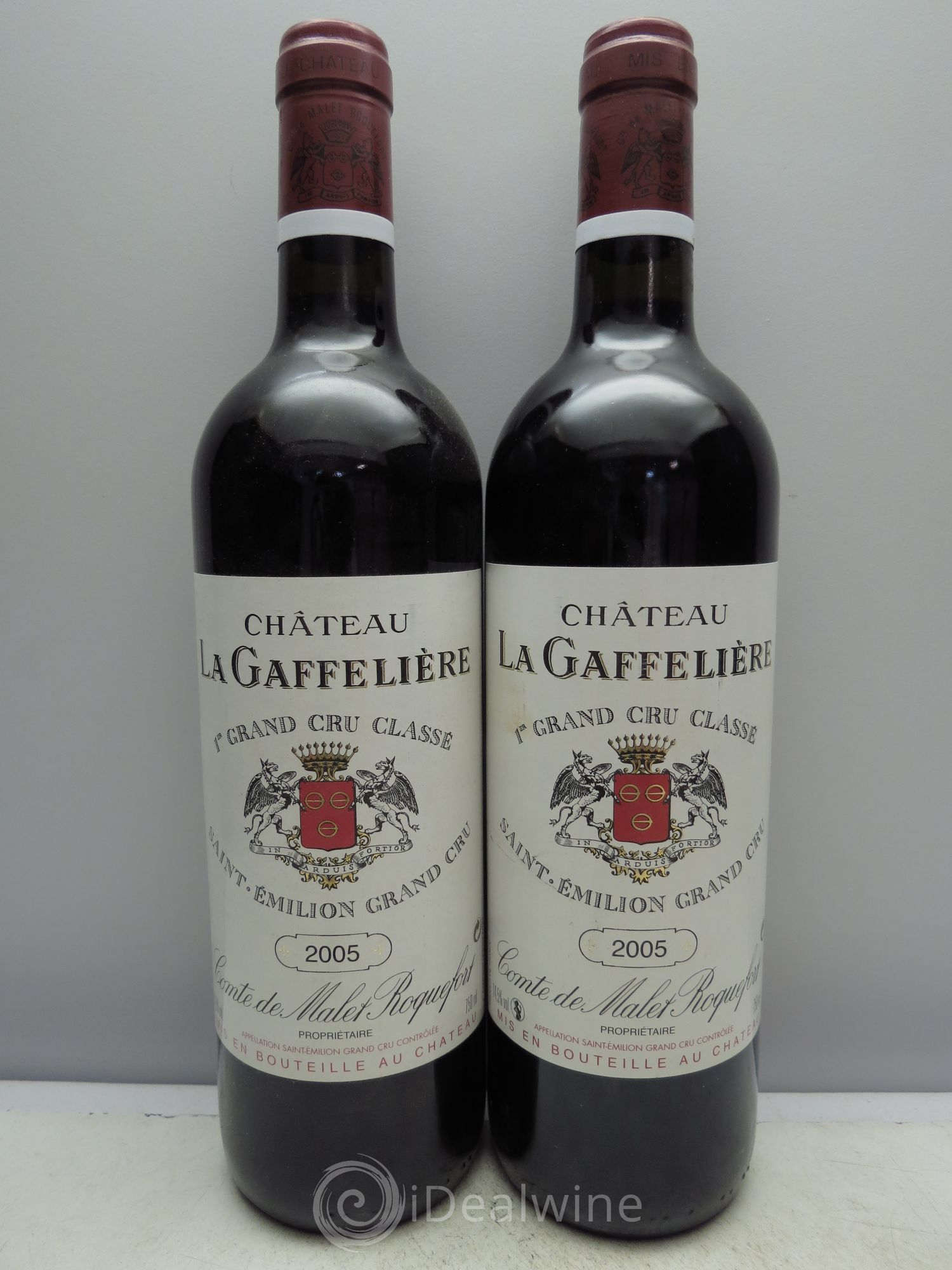 Château la Gaffelière 1er Grand Cru Classé B 2005 - Lot de 2 bouteilles - 0