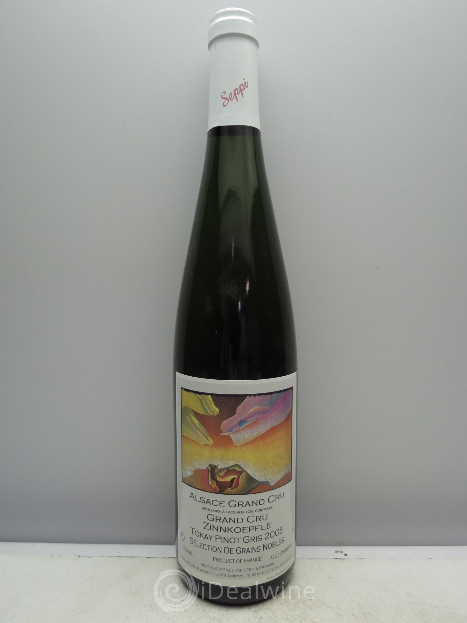 Pinot Gris (Tokay) Sélection de Grains Nobles Zinnkoepflé - Seppi Landmann 2005 - Lotto di 1 bottiglia - 0
