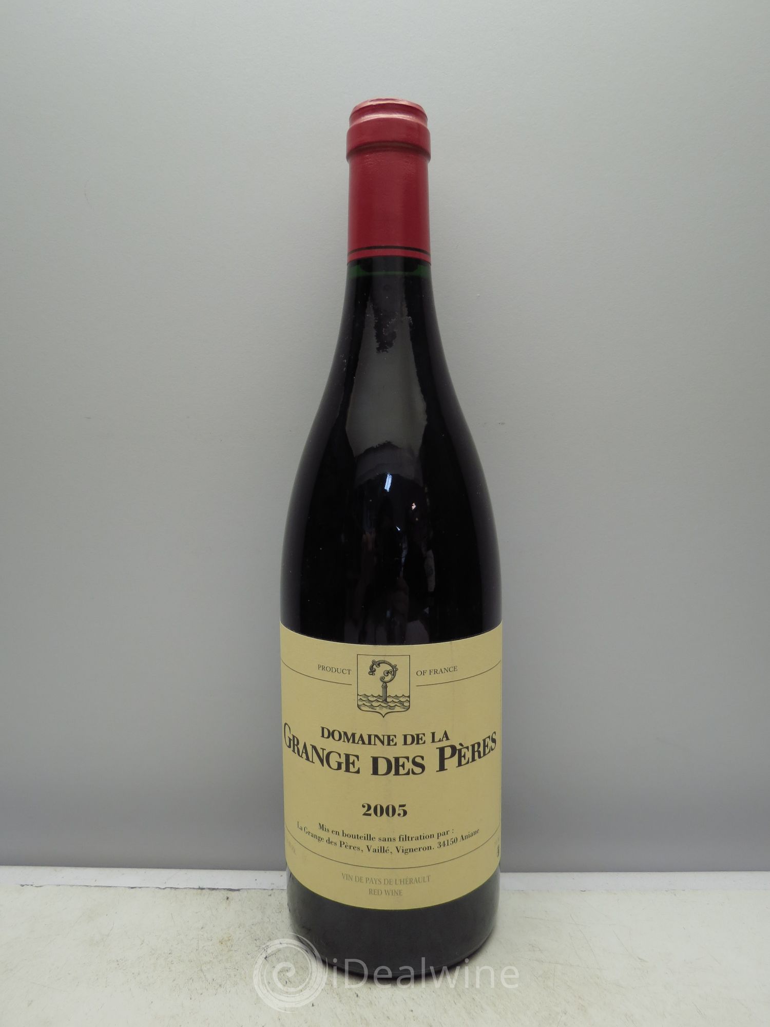 Pays d'Hérault Grange des Pères Laurent Vaillé 2005 - Lot de 1 bouteille - 0
