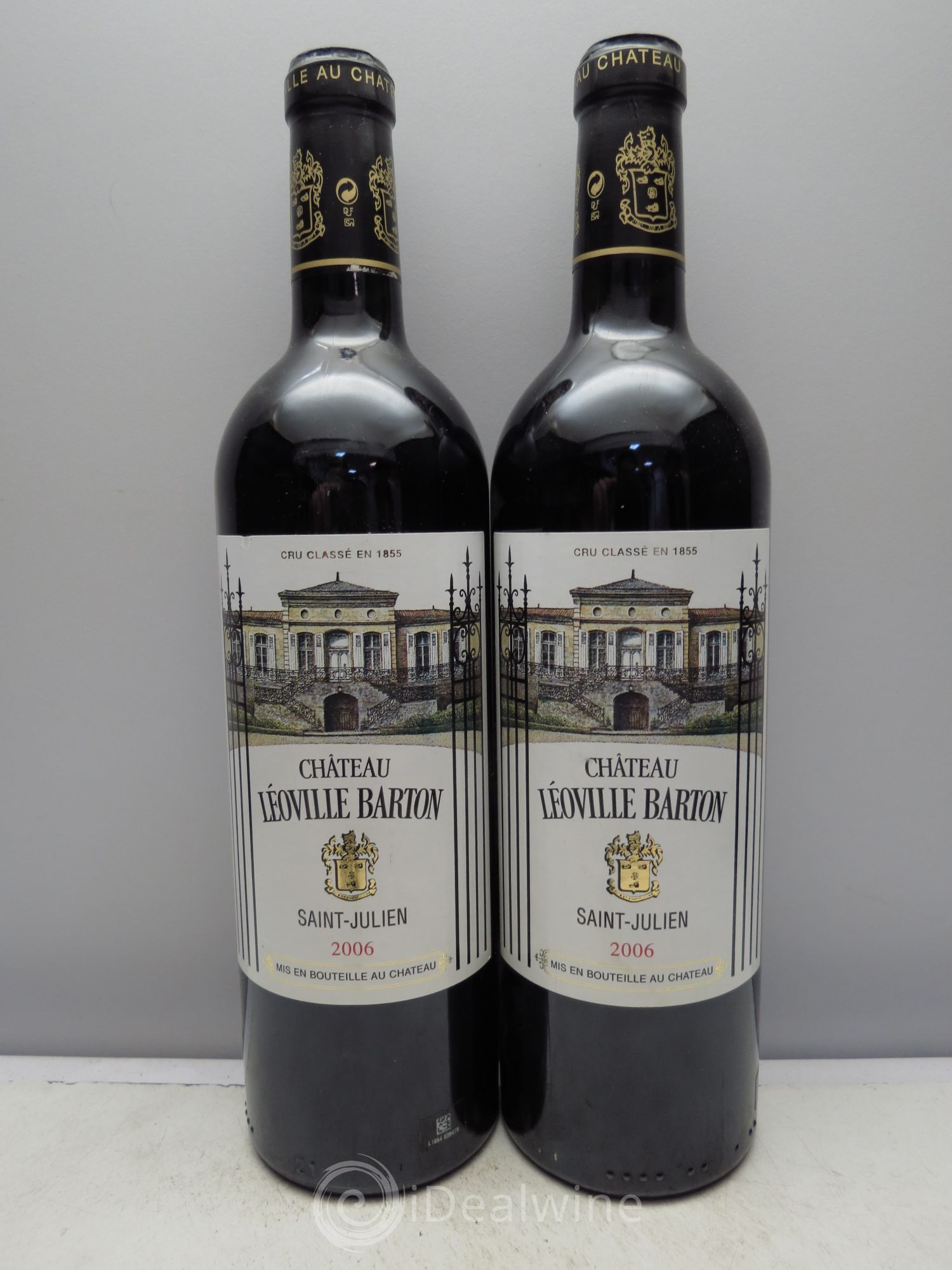 Château Léoville Barton 2ème Grand Cru Classé 2006 - Lot de 2 bouteilles - 0