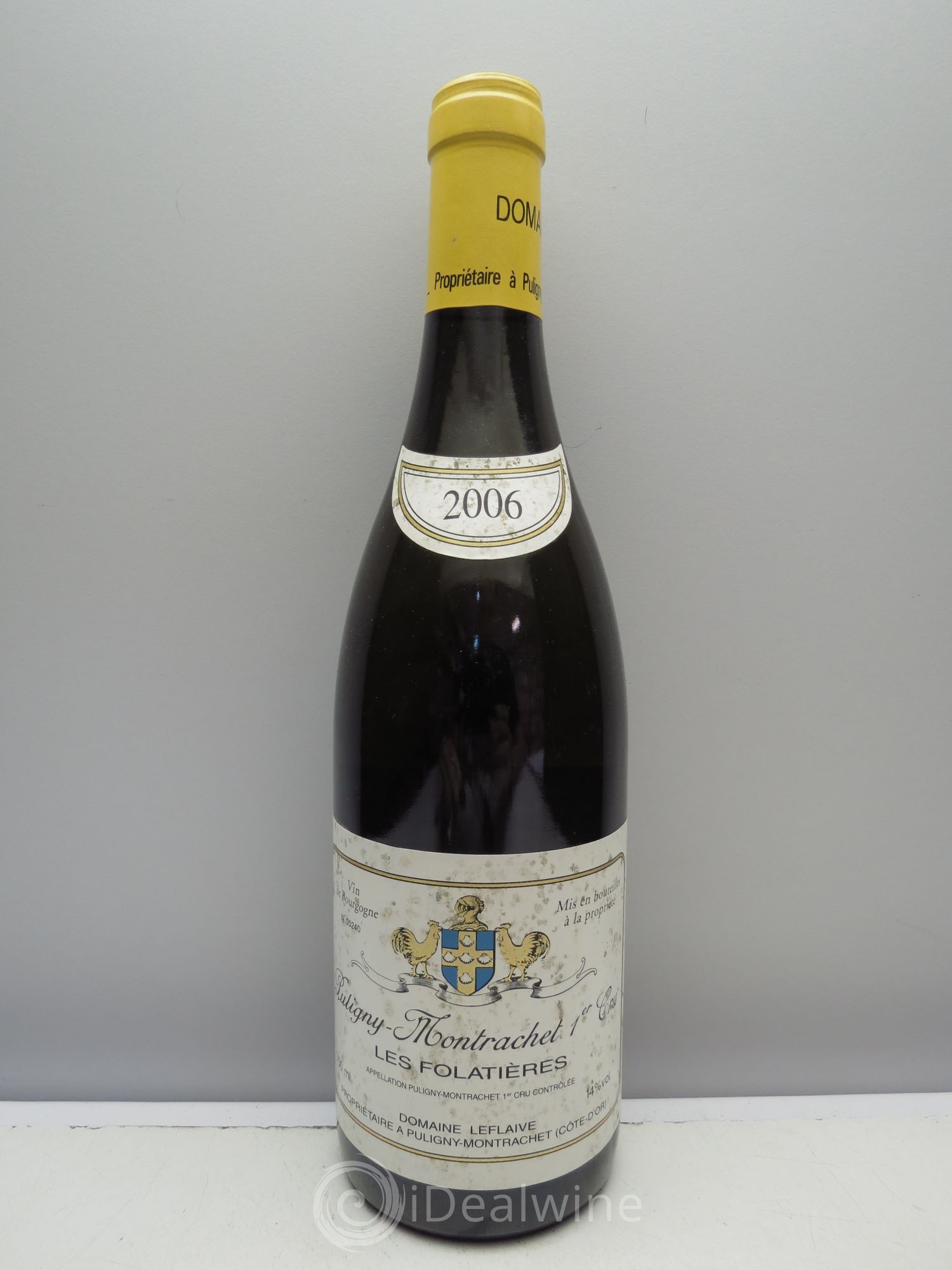 Puligny-Montrachet 1er Cru Les Folatières Leflaive (Domaine) 2006 - Lot de 1 bouteille - 0