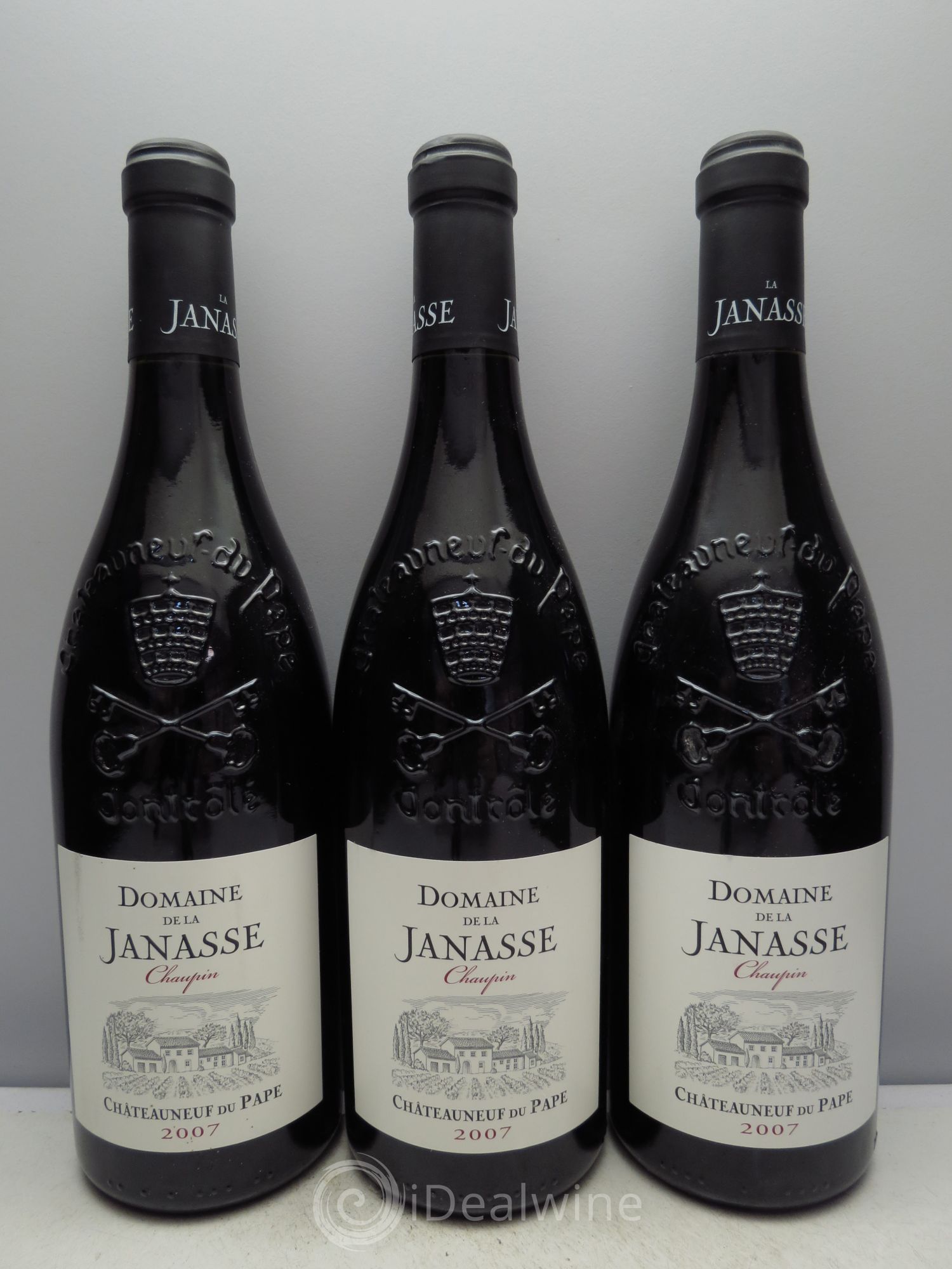 Châteauneuf-du-Pape Cuvée Chaupin La Janasse (Domaine de) 2007 - Lot de 3 bouteilles - 0