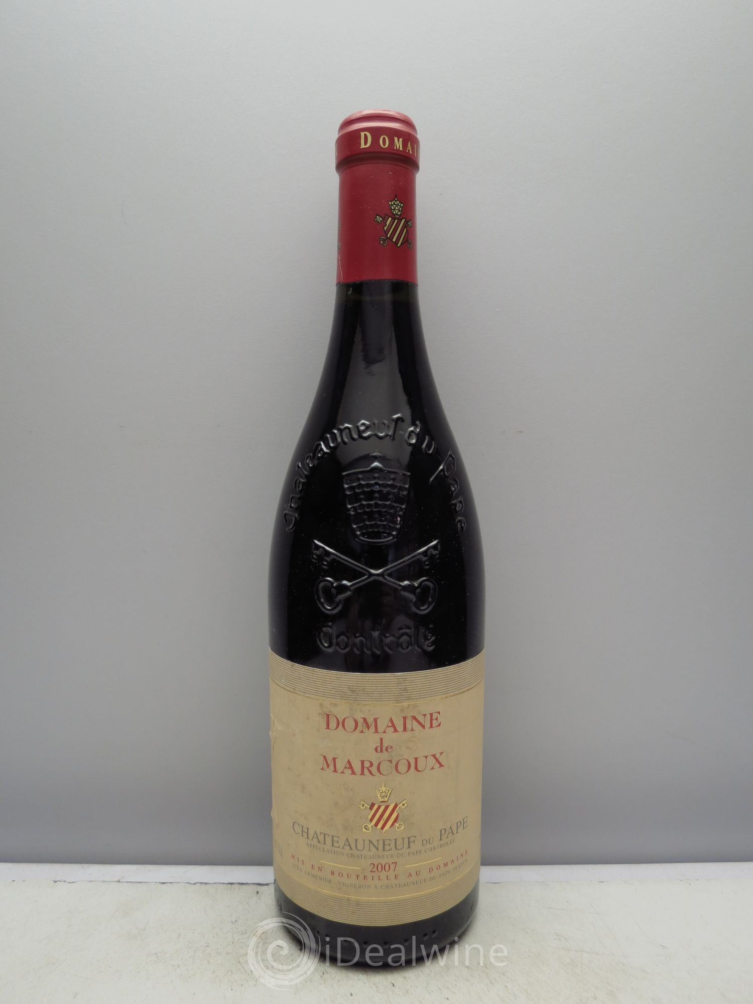 Châteauneuf-du-Pape Marcoux (Domaine de) 2007 - Lot de 1 bouteille - 0