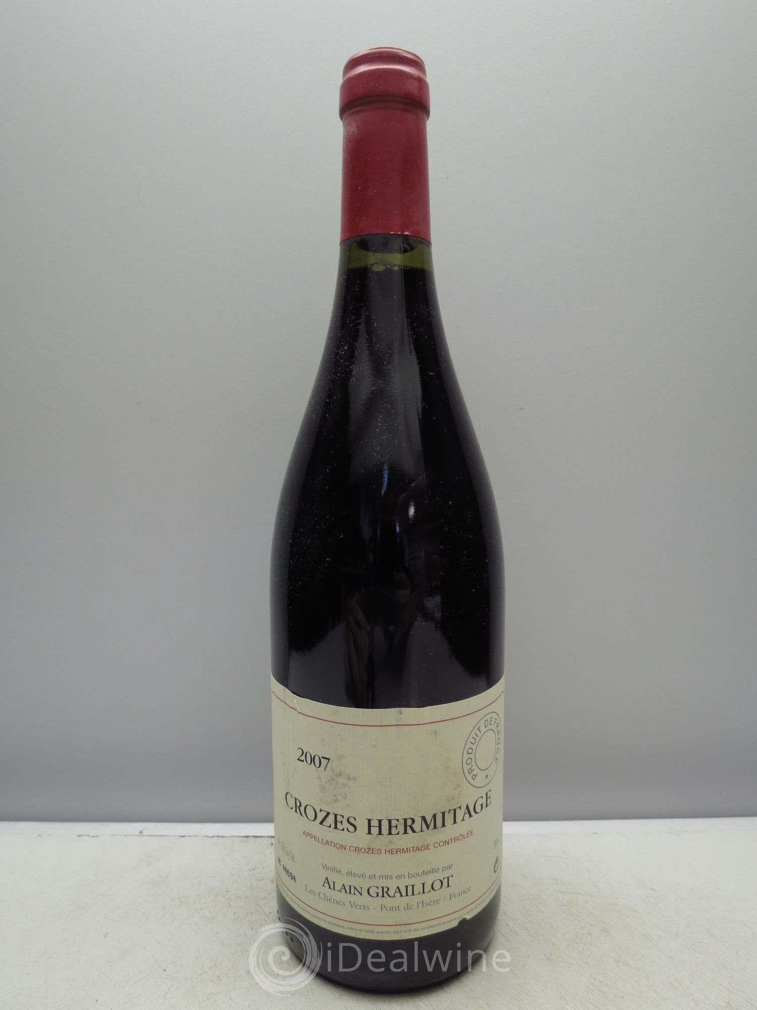 Crozes-Hermitage Domaine Graillot 2007 - Lot de 1 bouteille - 0