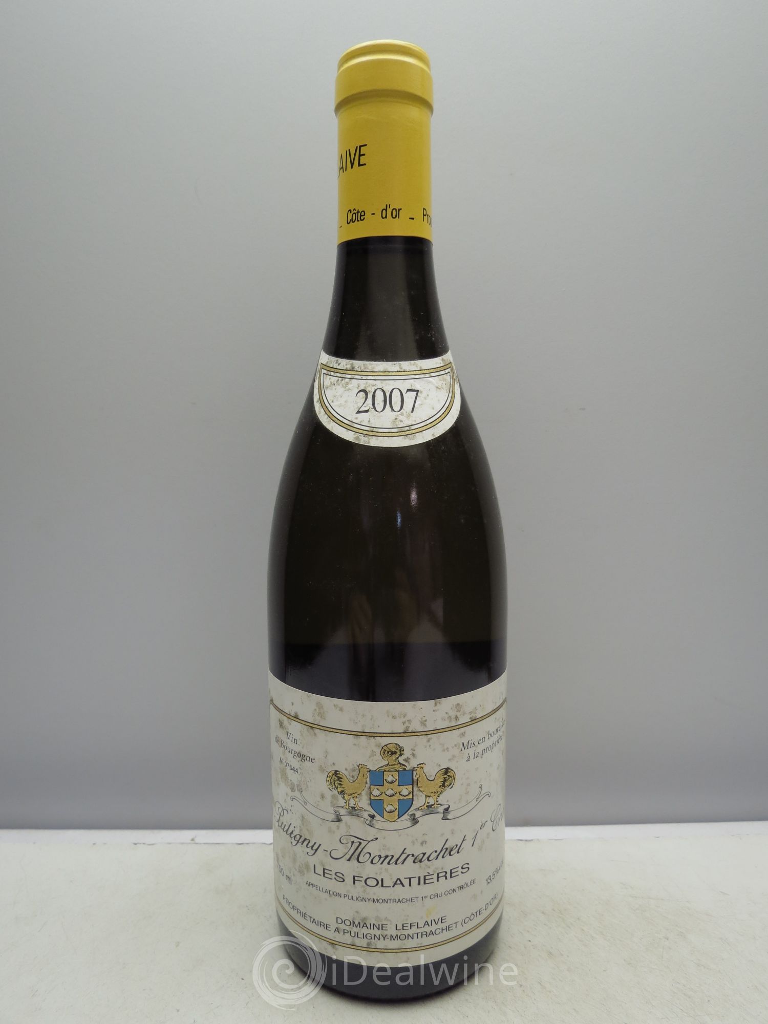 Puligny-Montrachet 1er Cru Les Folatières Leflaive (Domaine) 2007 - Lot de 1 bouteille - 0
