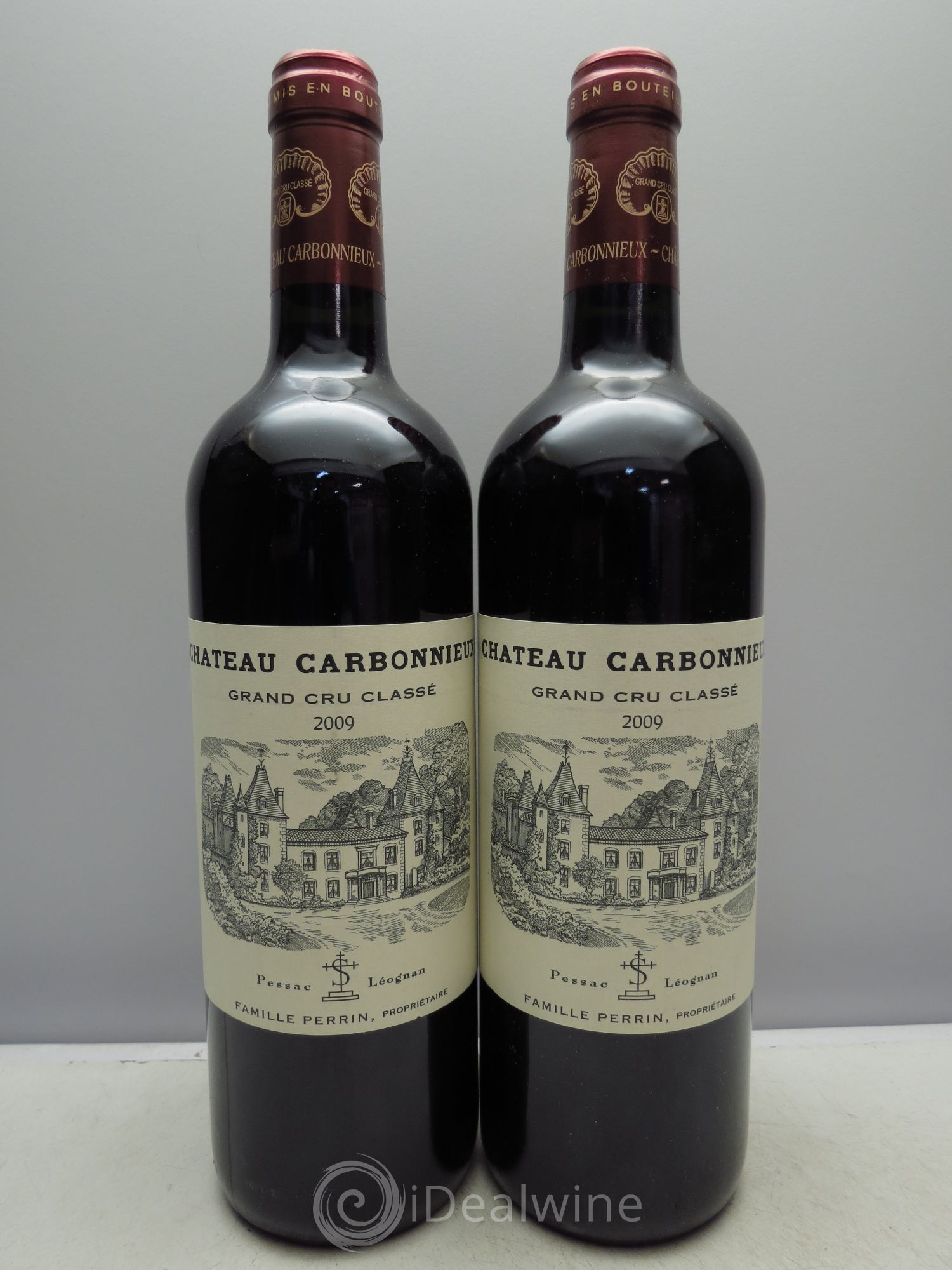 Château Carbonnieux Cru Classé de Graves 2009 - Lot de 2 bouteilles - 0