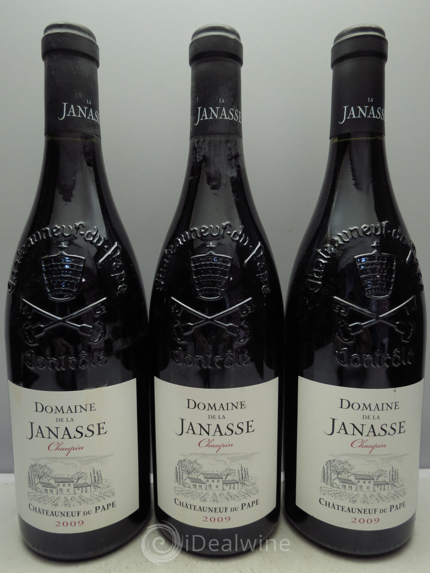 Châteauneuf-du-Pape Cuvée Chaupin La Janasse (Domaine de) 2009 - Lot de 3 bouteilles - 0