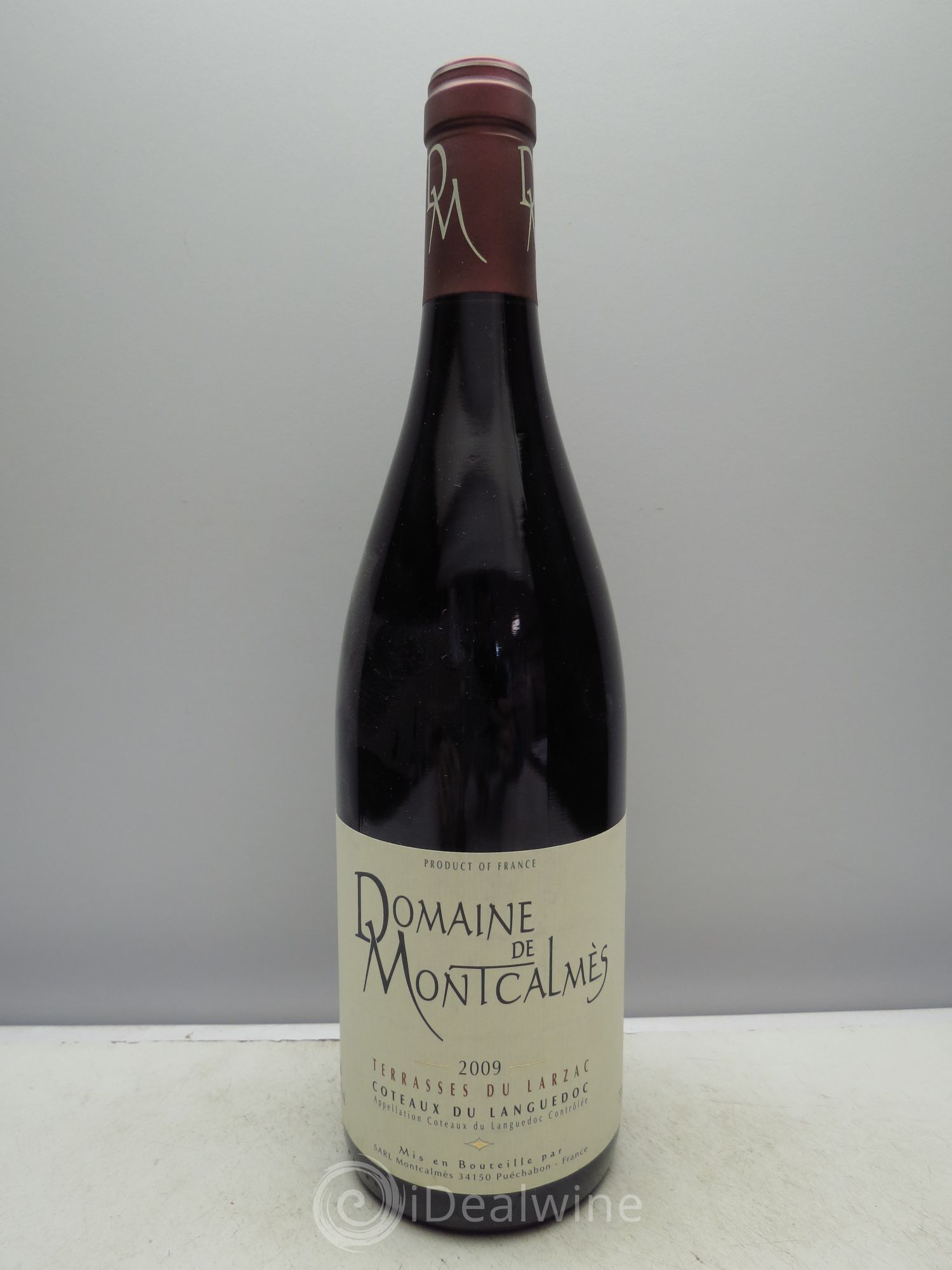 Terrasses du Larzac Domaine de Montcalmès Frédéric Pourtalié 2009 - Lot de 1 bouteille - 0