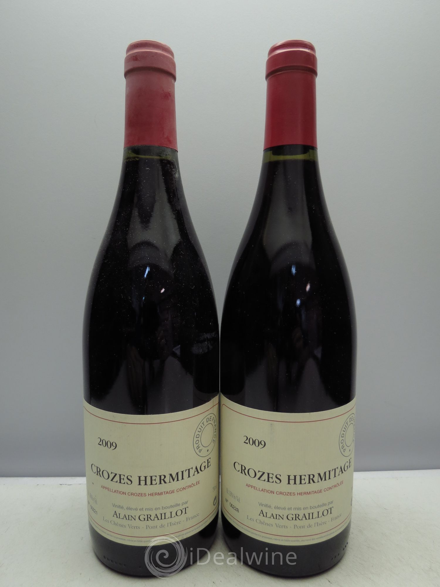 Crozes-Hermitage Domaine Graillot 2009 - Lot de 2 bouteilles - 0