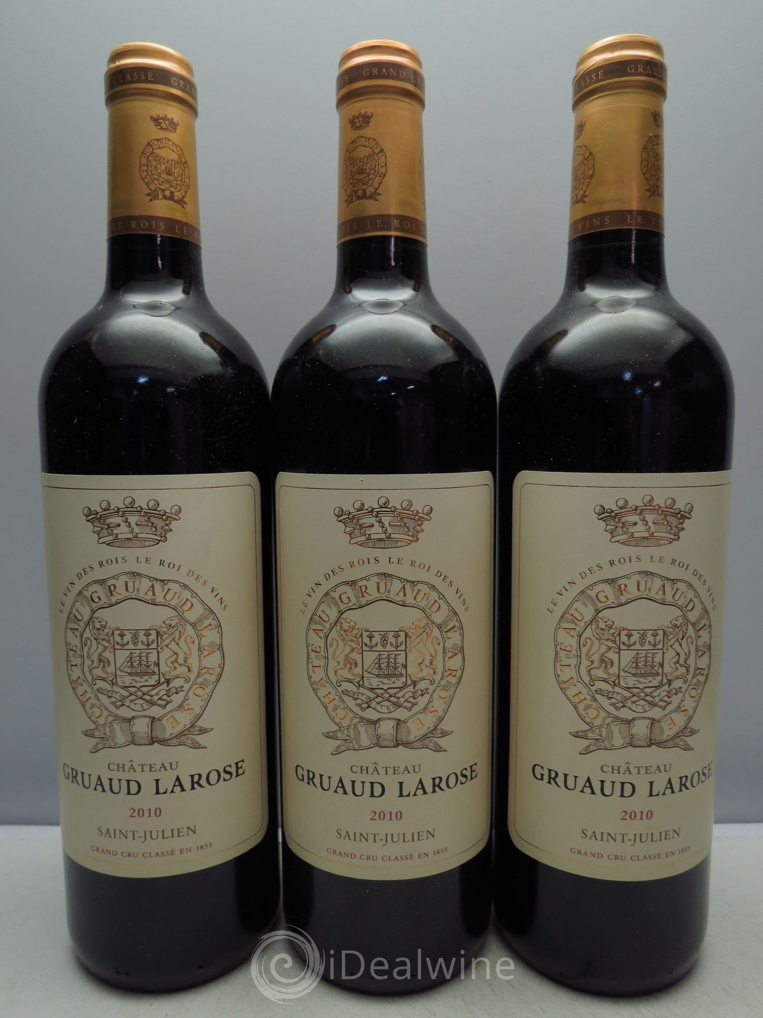 Château Gruaud Larose 2ème Grand Cru Classé 2010 - Lot de 3 bouteilles - 0