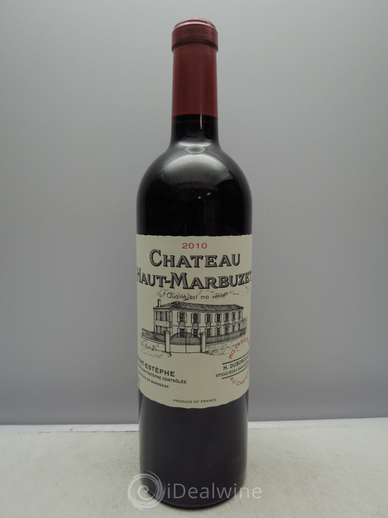 Château Haut Marbuzet 2010 - Lot de 1 bouteille - 0
