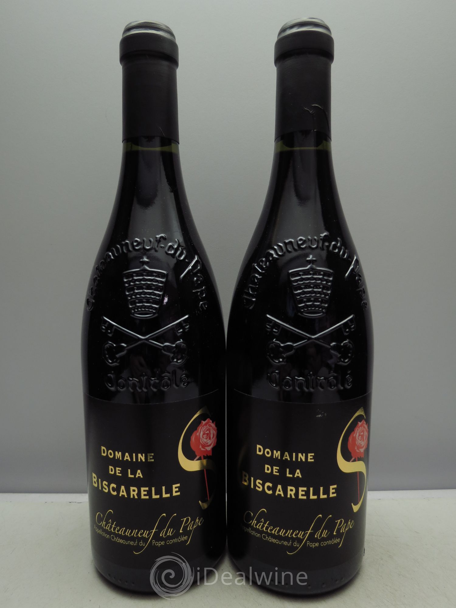Châteauneuf-du-Pape Domaine de Biscarelle 2010 - Posten von 2 Flaschen - 0