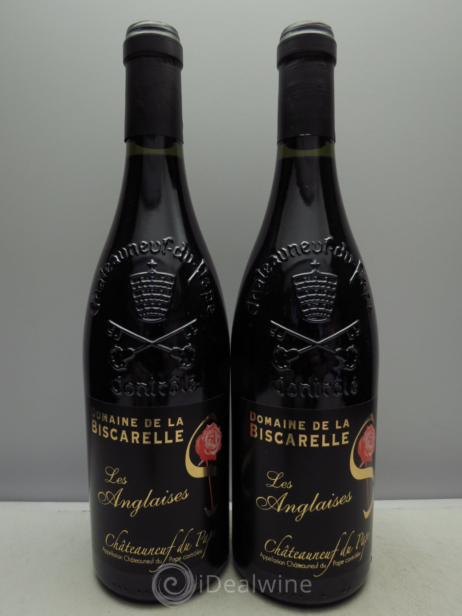 Châteauneuf-du-Pape Domaine de Biscarelle - Les Anglaises 2010 - Posten von 2 Flaschen - 0