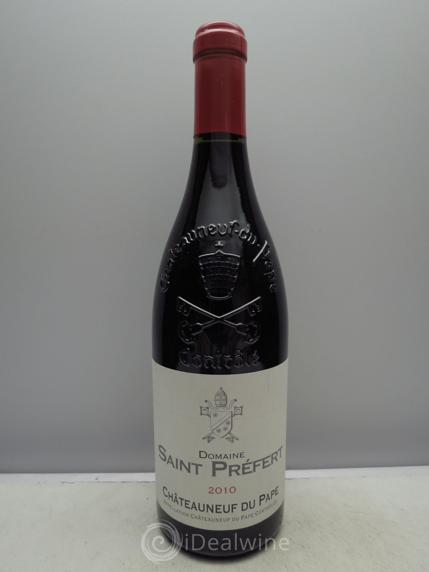 Châteauneuf-du-Pape Domaine Saint-Préfert Cuvée Tradition 2010 - Lot de 1 bouteille - 0