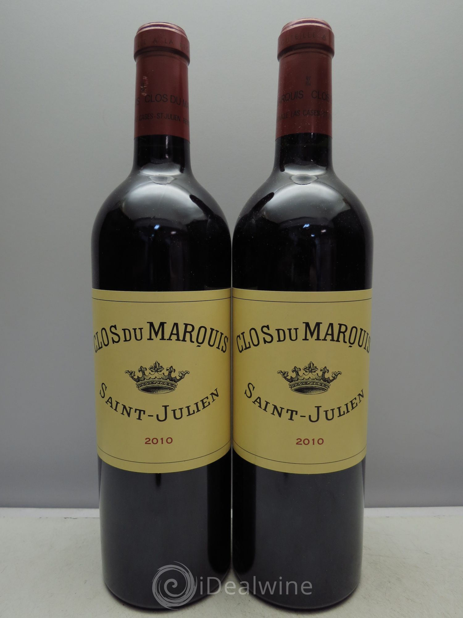 Clos du Marquis 2010 - Lot de 2 bouteilles - 0