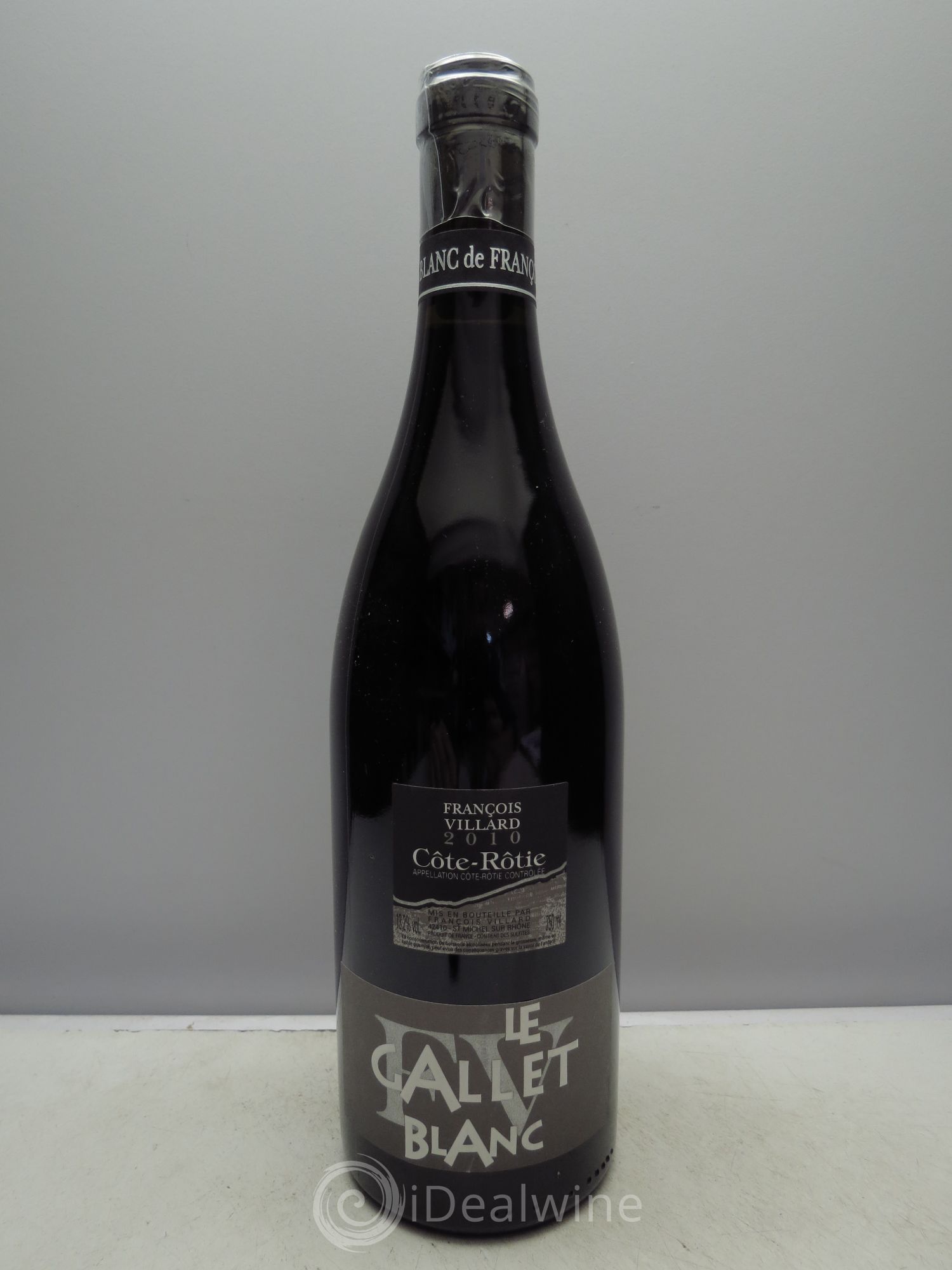 Côte-Rôtie Le Gallet Blanc François Villard 2010 - Lot de 1 bouteille - 0