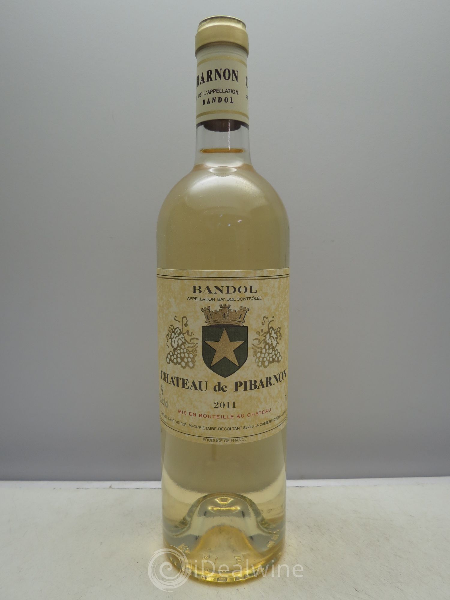 Bandol Château de Pibarnon Comte de Saint-Victor 2011 - Lot de 1 bouteille - 0