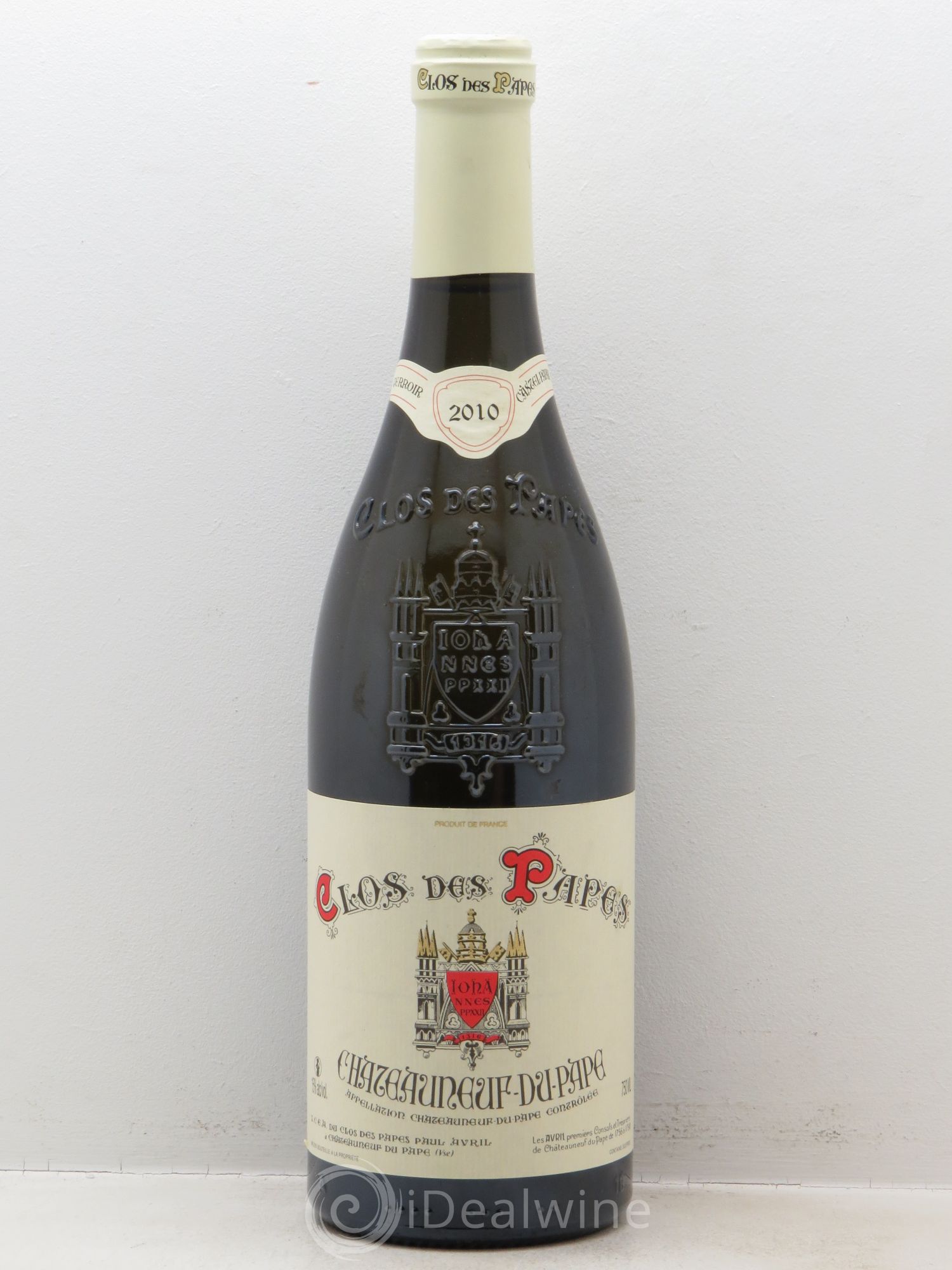 Châteauneuf-du-Pape Clos des Papes - Paul Avril 2010 - Lot de 1 bouteille - 0