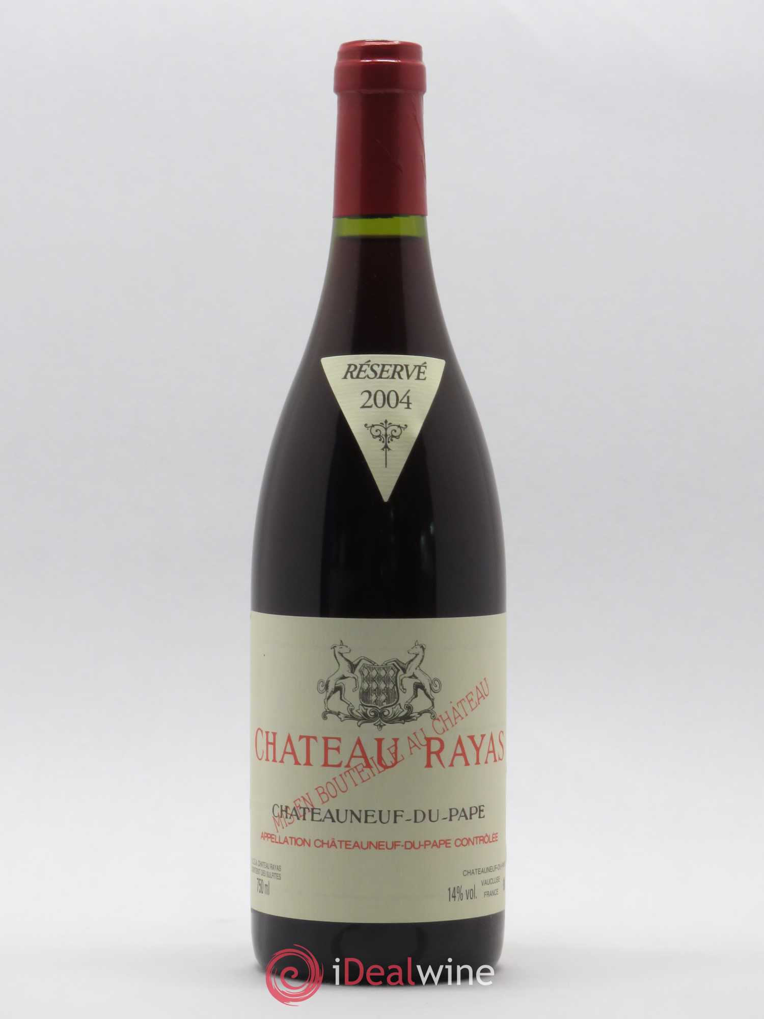 Châteauneuf-du-Pape Château Rayas Emmanuel Reynaud 2004 - Lot de 1 bouteille - 0