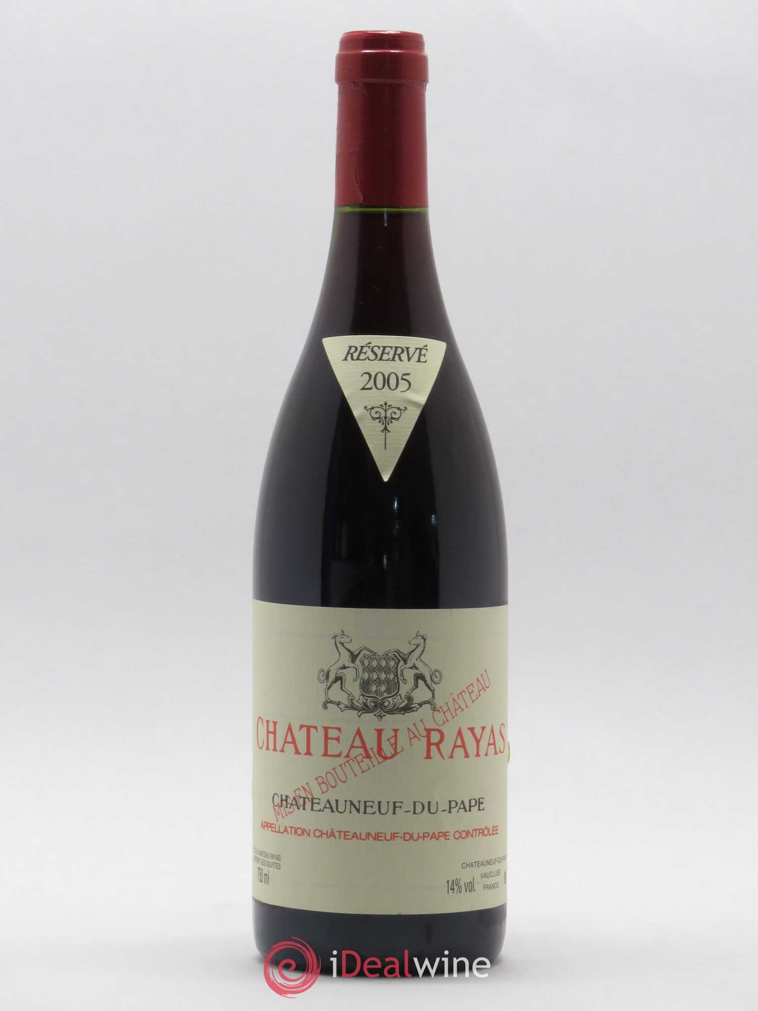 Châteauneuf-du-Pape Château Rayas Emmanuel Reynaud 2005 - Lot de 1 bouteille - 0