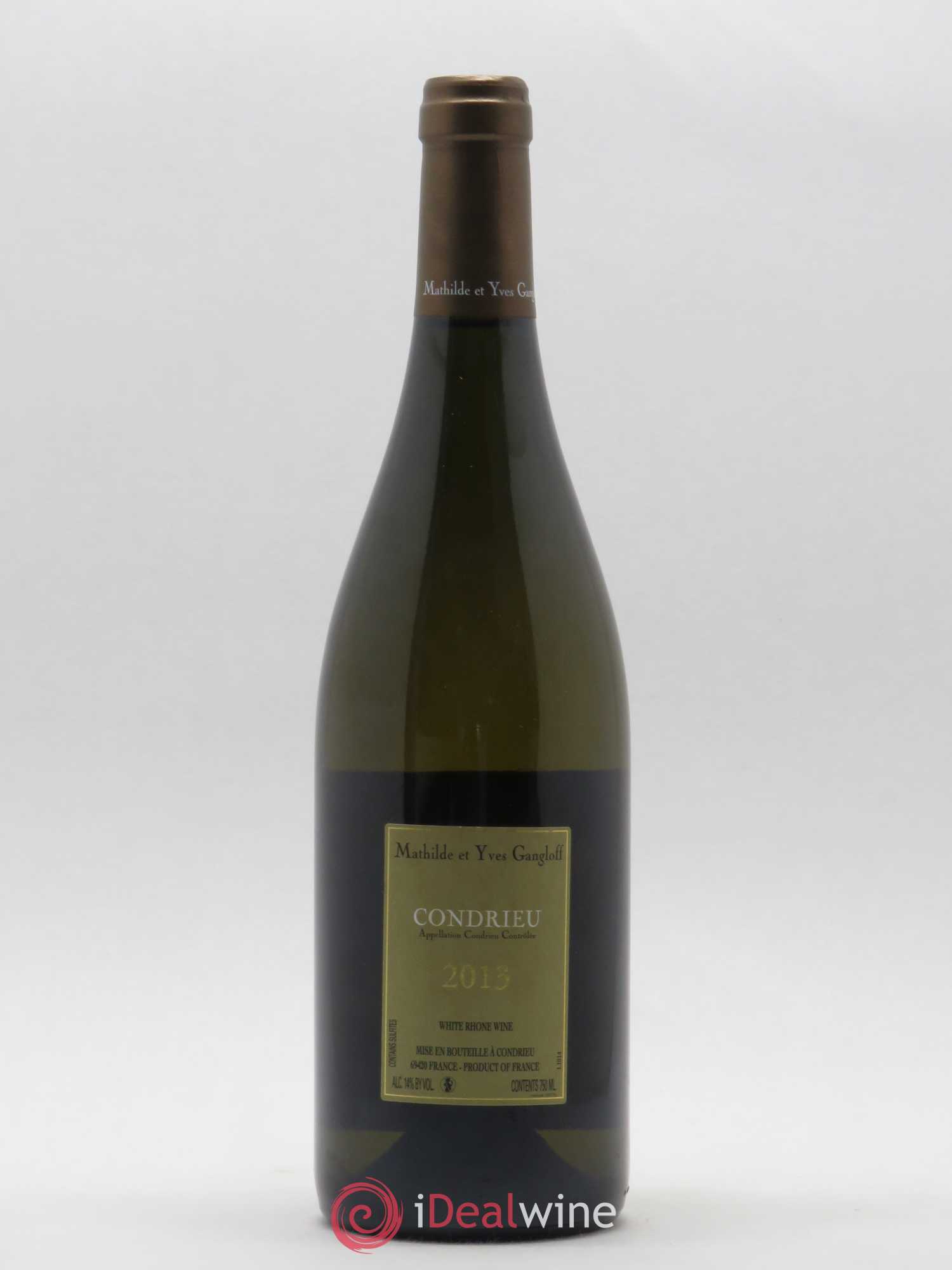 Condrieu Domaine Gangloff (Domaine) 2013 - Lot de 1 bouteille - 1