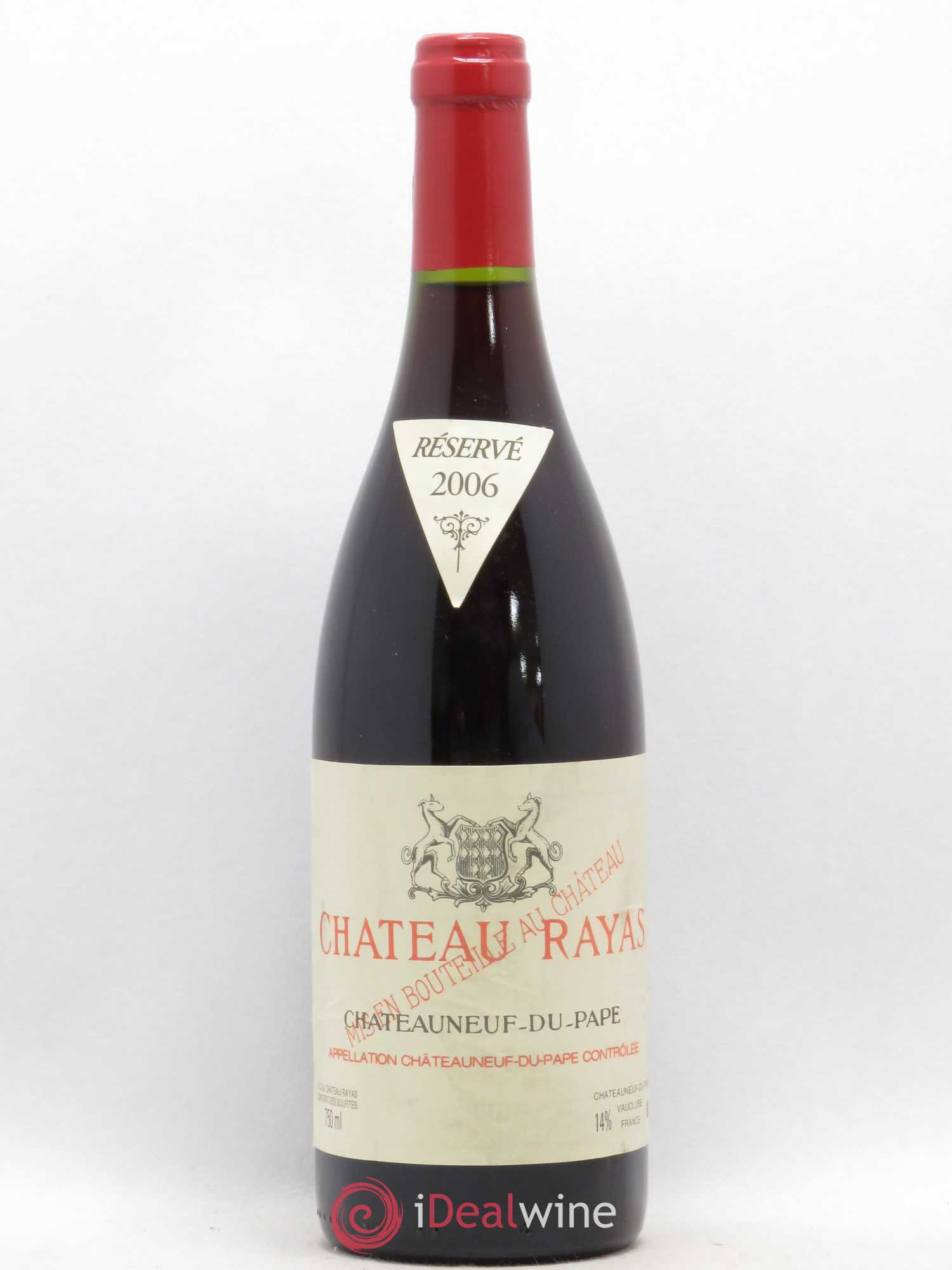 Châteauneuf-du-Pape Château Rayas Emmanuel Reynaud 2006 - Lot de 1 bouteille - 0