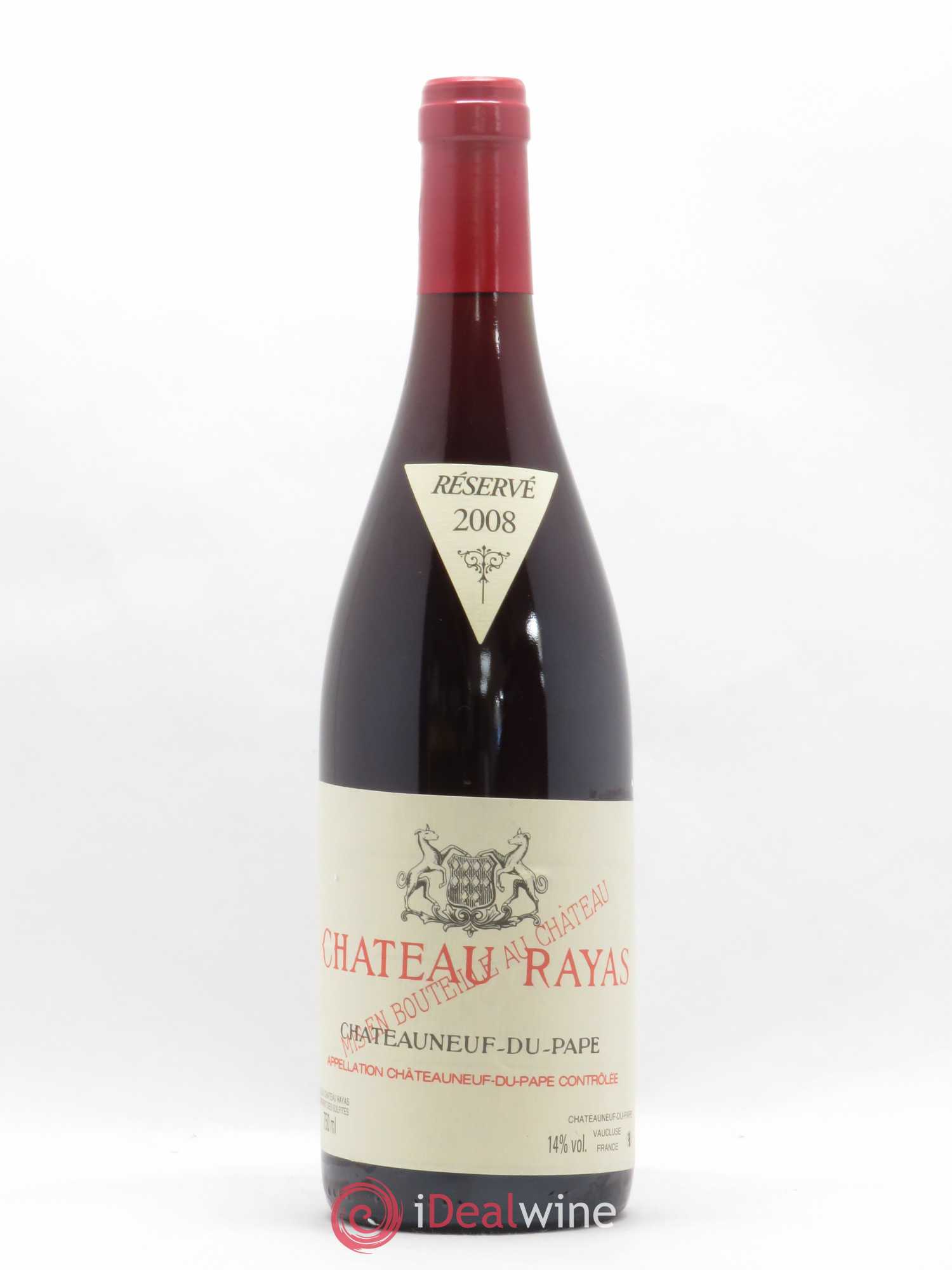 Châteauneuf-du-Pape Château Rayas Emmanuel Reynaud 2008 - Lot de 1 bouteille - 0